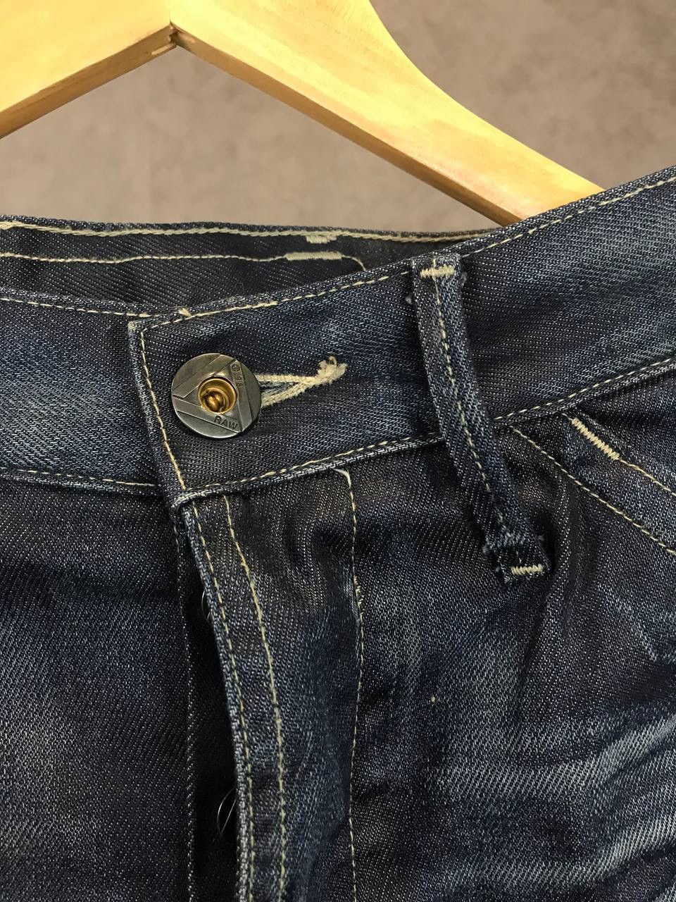 G-Star G Star Raw vintage Y2K biker jeans Size US 31 - 5 Thumbnail