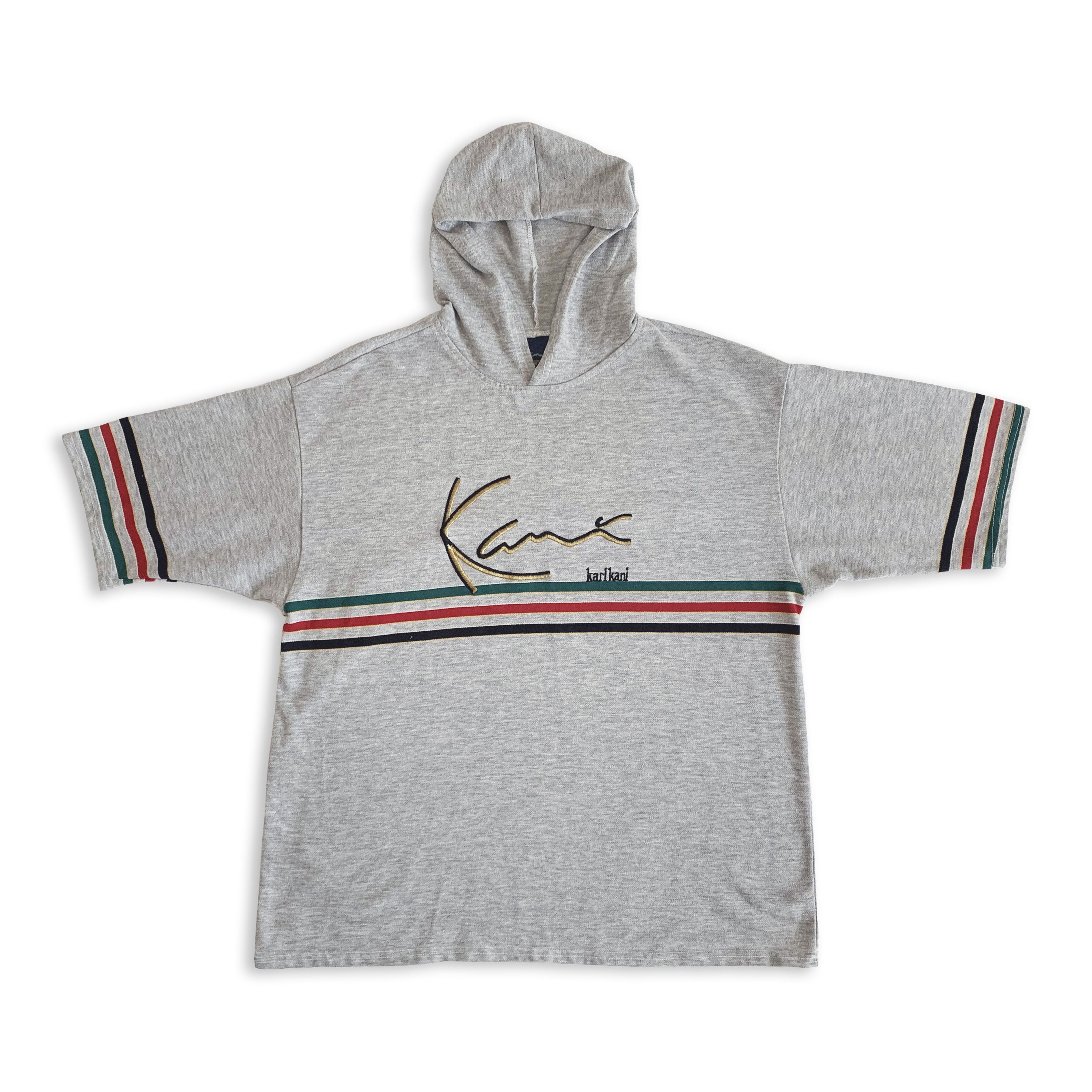 Karl Kani Vintage 90s KARL KANI Hoodie T shirt Tee 2pac Tupac Hip Hop Size US XL / EU 56 / 4 - 2 Thumbnail