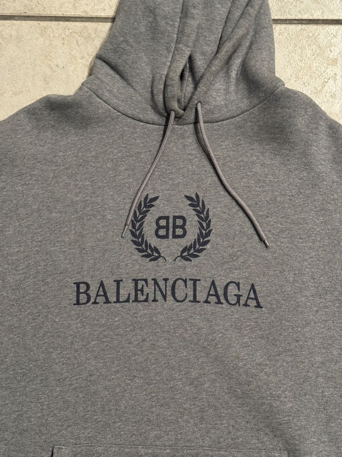 Balenciaga Balenciaga Logo Hoodie BB Size US M / EU 48-50 / 2 - 2 Thumbnail