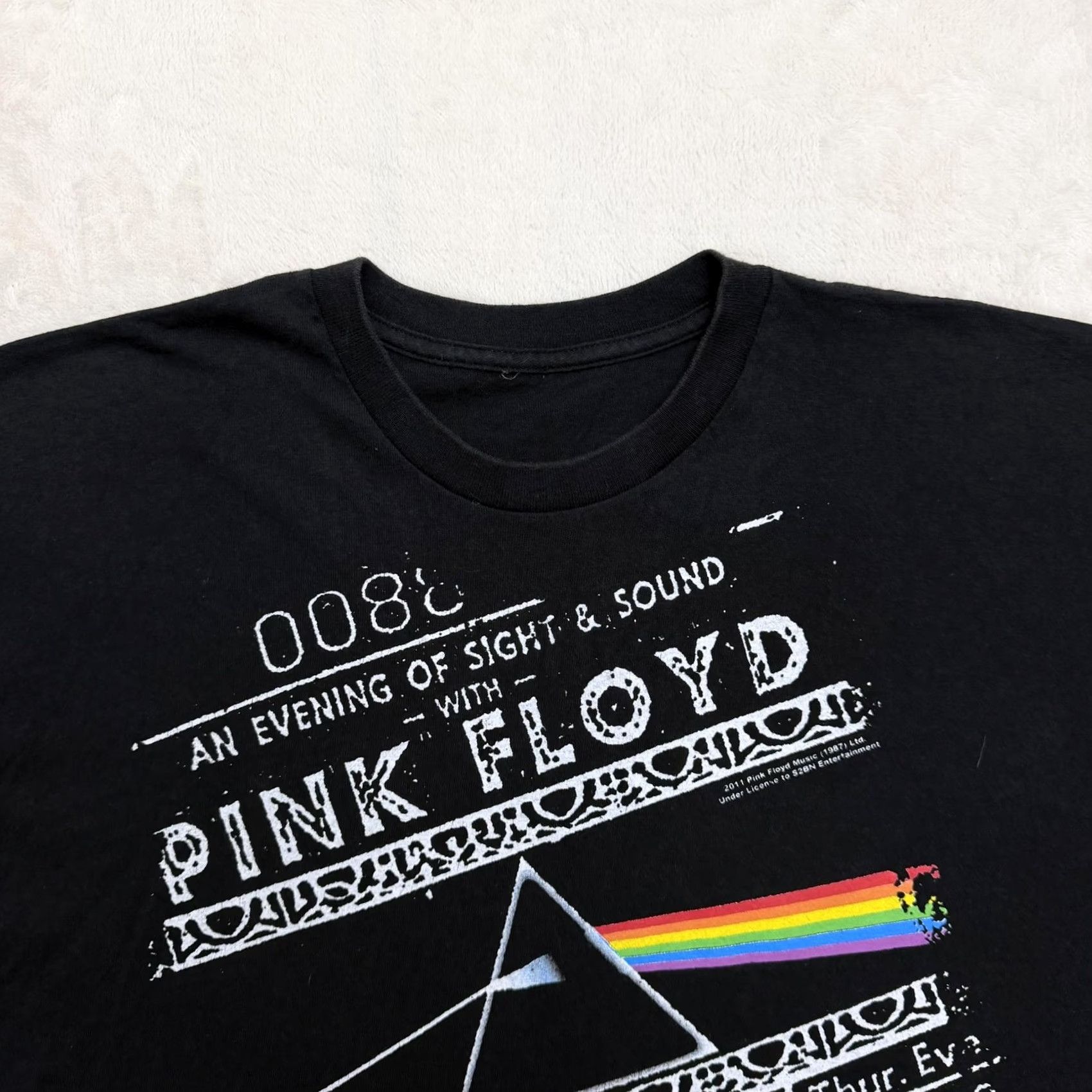 Vintage Pink Floyd Shirt Mens 2XL Black Dark Side Ticket Concert Graphic Tee Rock Size US XXL / EU 58 / 5 - 2 Thumbnail