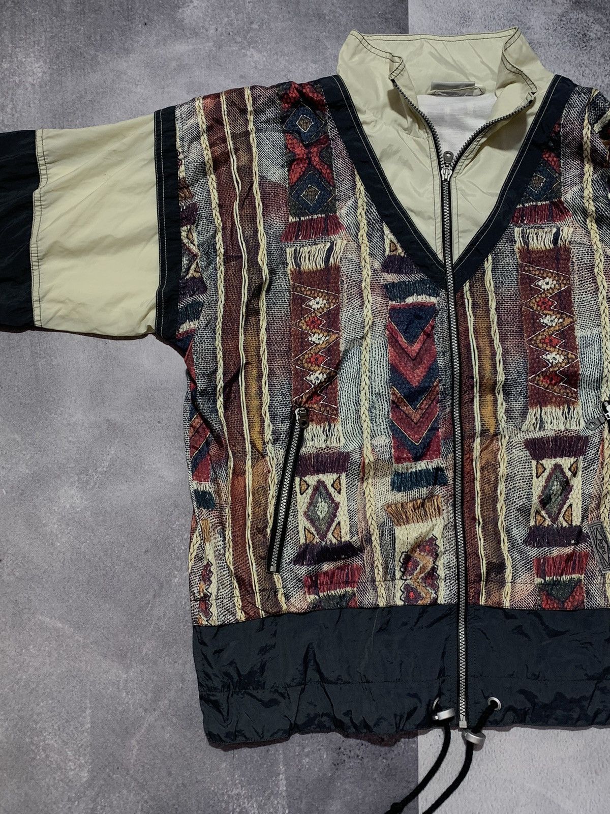 Vintage Vintage Y2K Japanese art light jacket streetwear size M Size US M / EU 48-50 / 2 - 3 Thumbnail