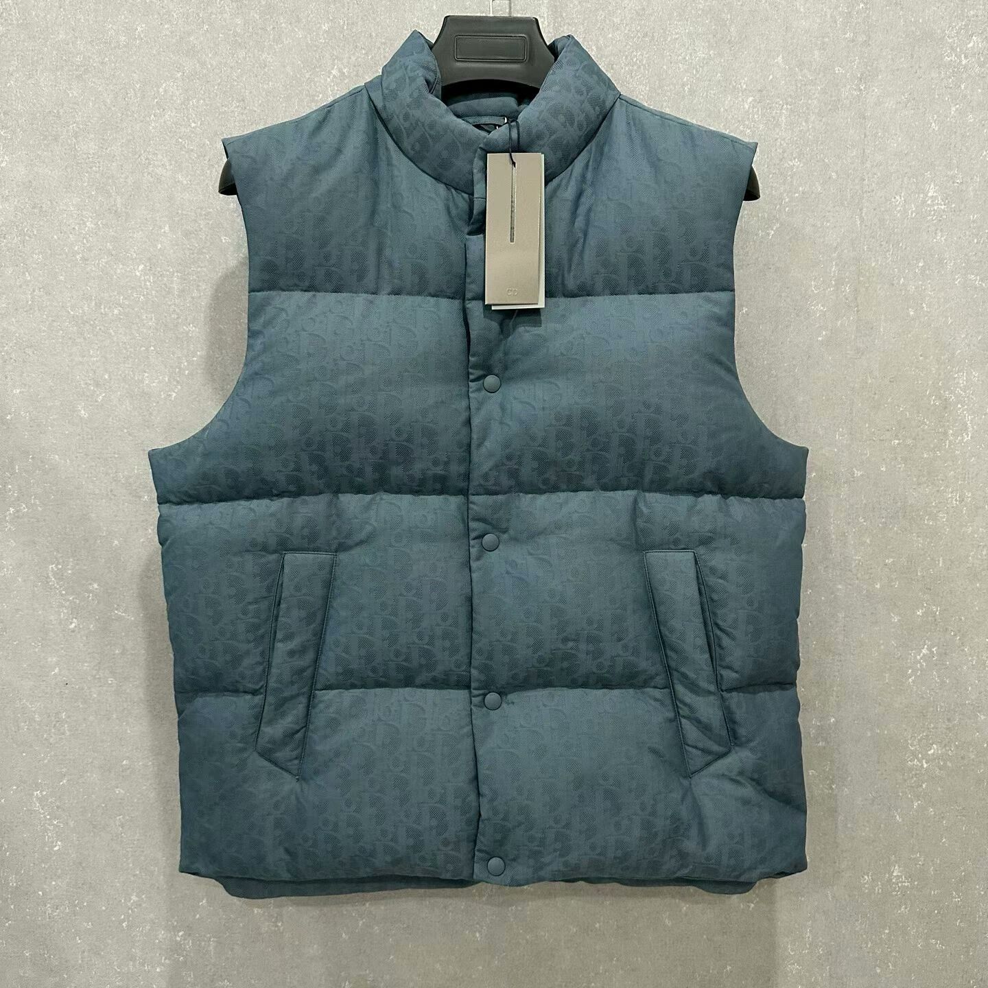 Dior Dior SS25 Oblique Printed Down Vest Size US L / EU 52-54 / 3 - 1 Thumbnail