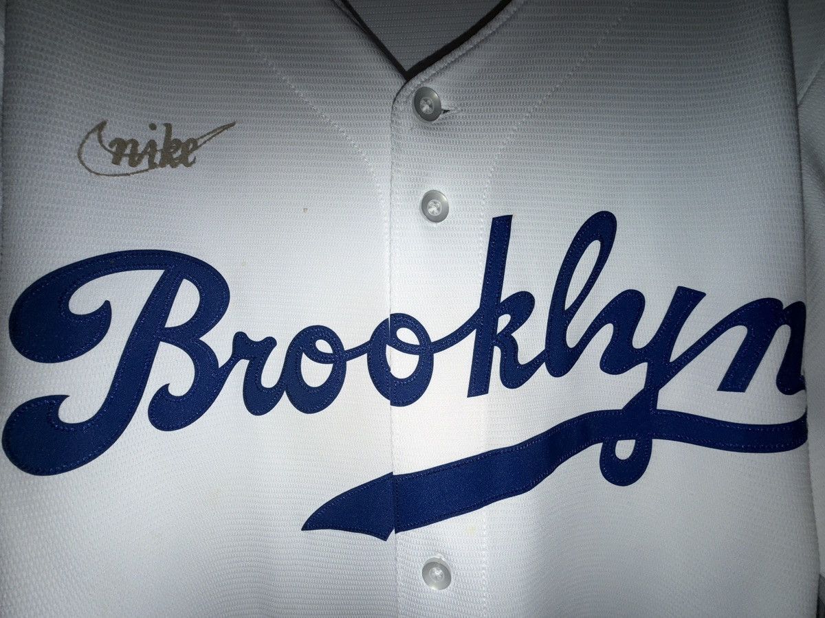 Nike Brooklyn Dodgers Jackie Robinson Size US M / EU 48-50 / 2 - 3 Thumbnail