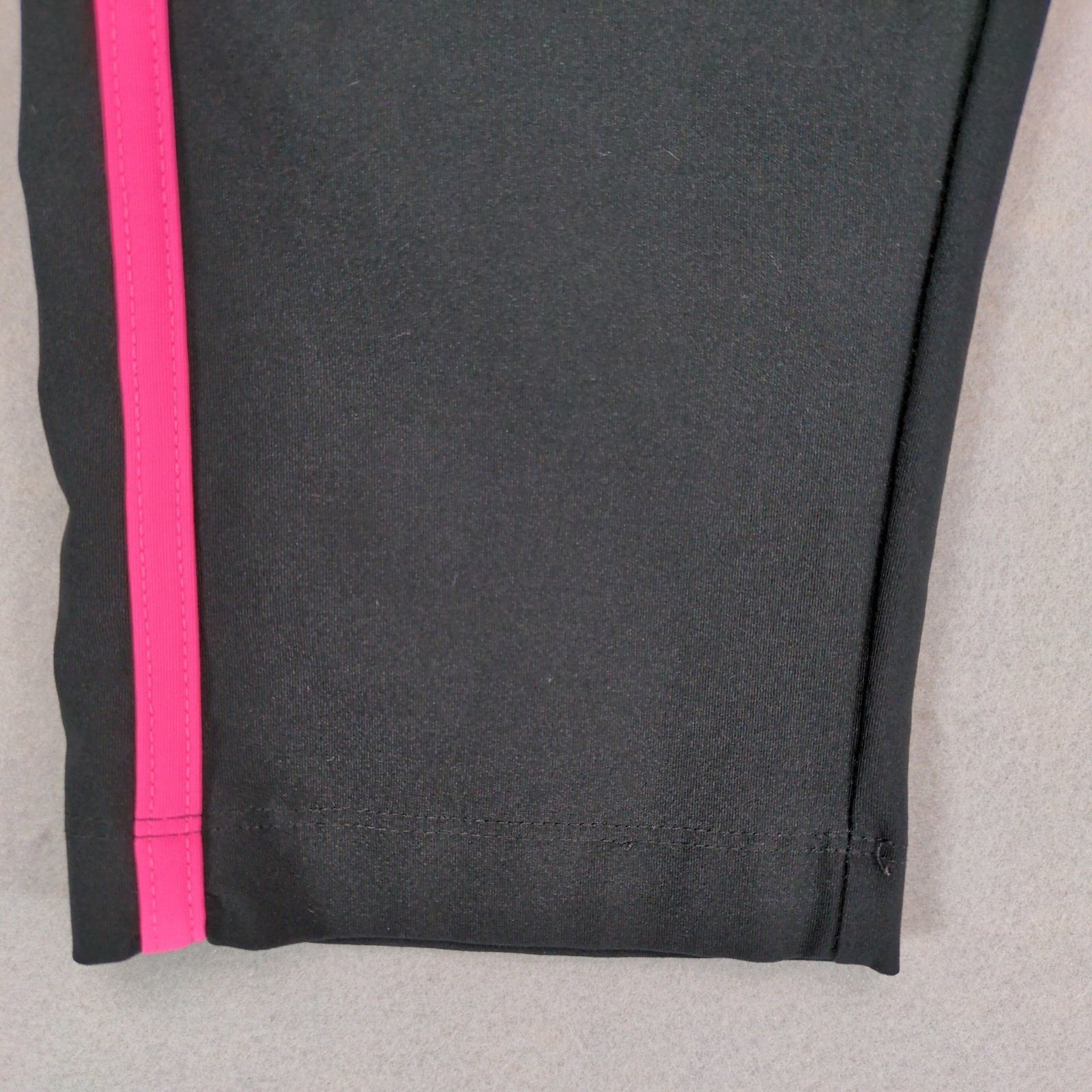 Steve Madden Steve Madden Women's M Black & Neon Pink Short Leggings Size 30" / US 8 / IT 44 - 6 Thumbnail