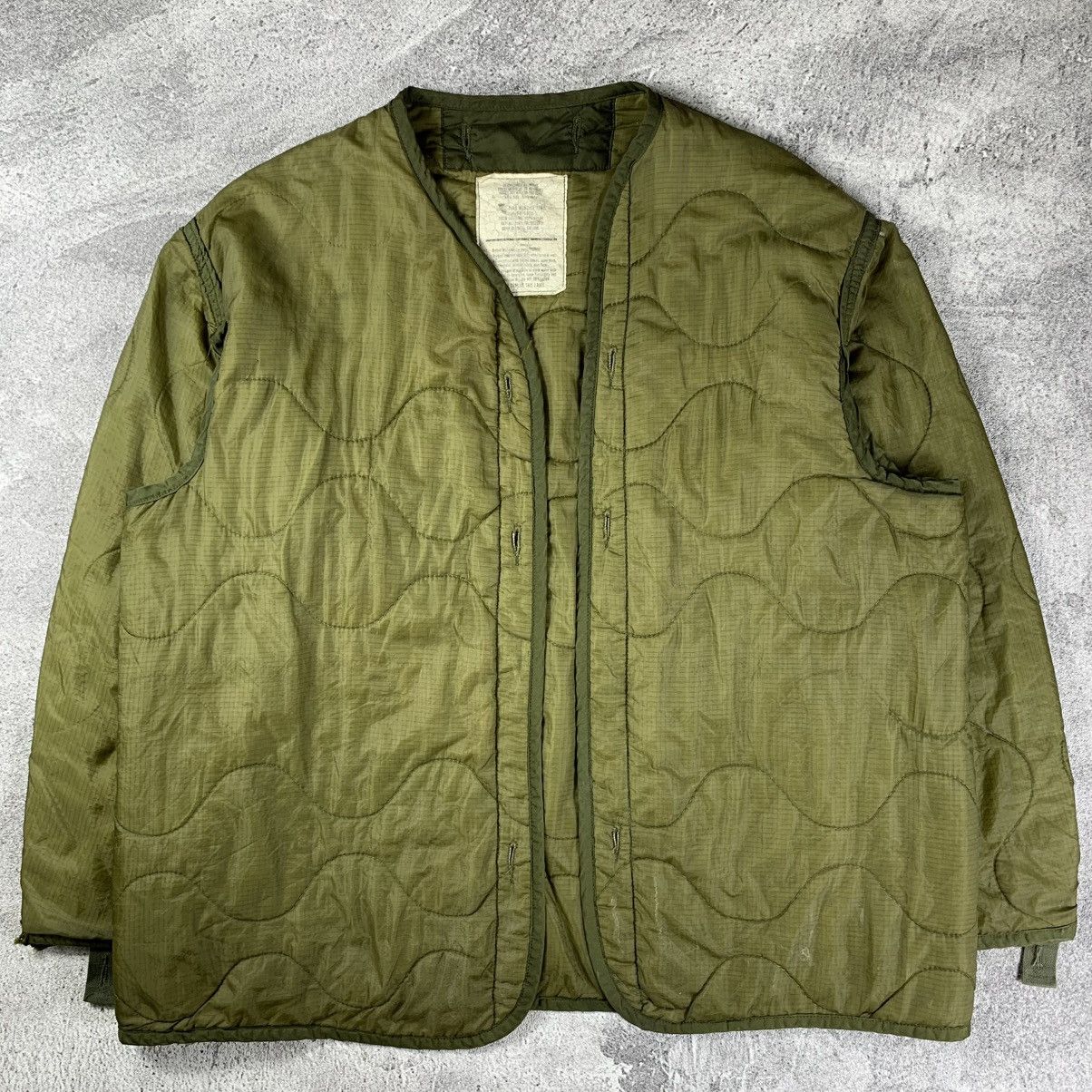 Vintage Vintage70’s military Us Army Liner Jacket Size US L / EU 52-54 / 3 - 1 Thumbnail