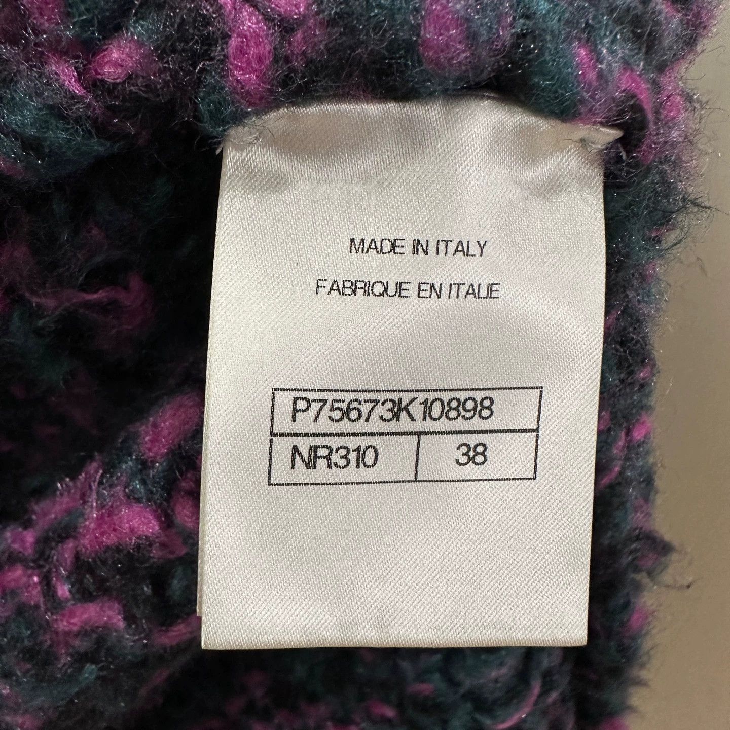 Chanel Chanel may804 23B Colorblocked 4-Pocket Silk Knit Cardy 38 Size S / US 4 / IT 40 - 4 Thumbnail