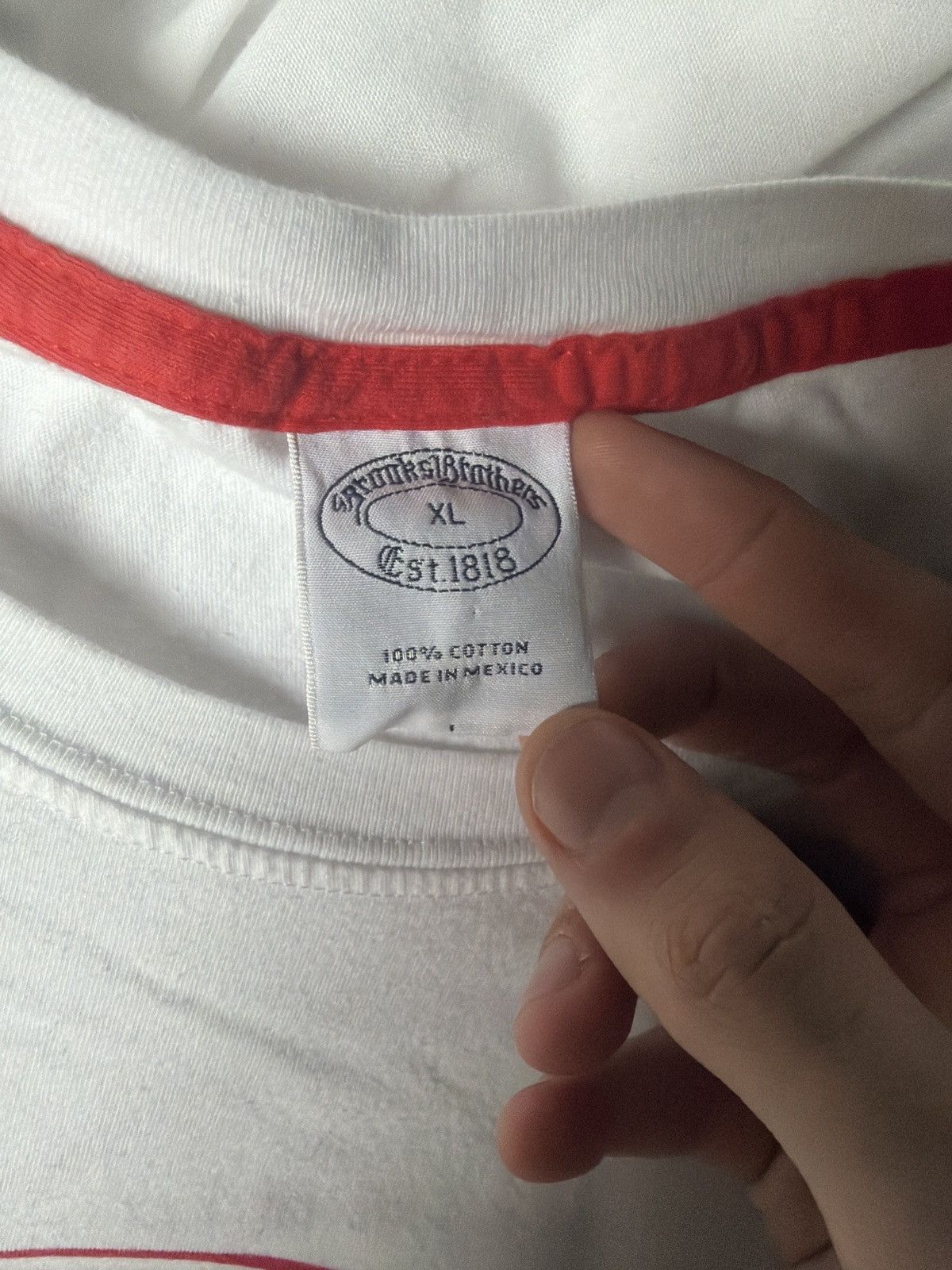 Brooks Brothers Brooks Brothers t-shirt Size US XL / EU 56 / 4 - 3 Thumbnail