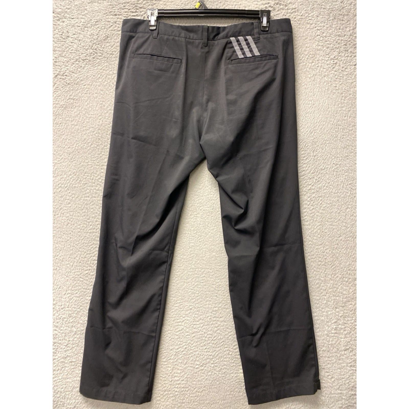 Adidas Adidas Golf Pants Mens 38x34 Black Lightweight Chino Polyester Casual Pants Mens 34 Inseam Size US 38 / EU 54 - 6 Thumbnail