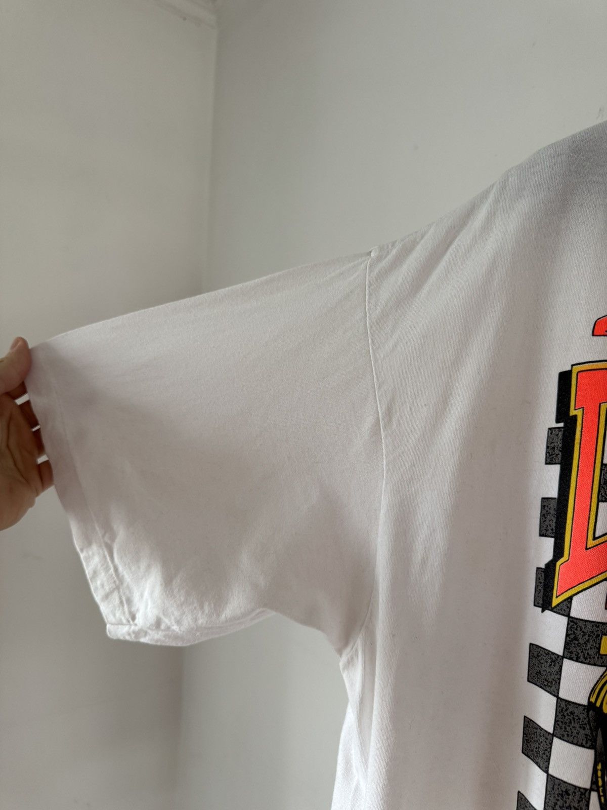 NASCAR Vintage 1993 Ernie Irvan NASCAR Racjng Printed T Shirt Size US XL / EU 56 / 4 - 6 Thumbnail