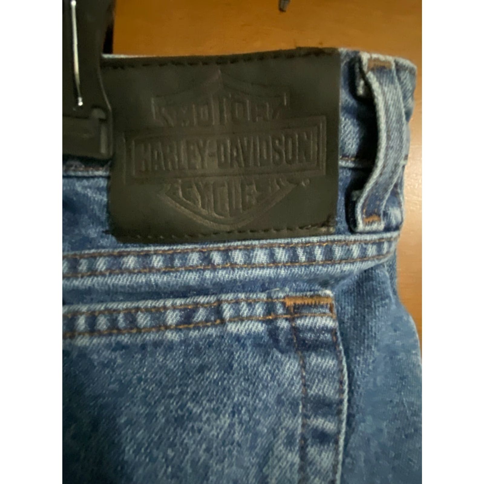 Harley Davidson VINTAGE Harley-Davidson Womens Jeans Bootcut 18 Regular Blue Acid Wash 18r Size Bottoms Mens? Size 40" / US 18 - 4 Thumbnail