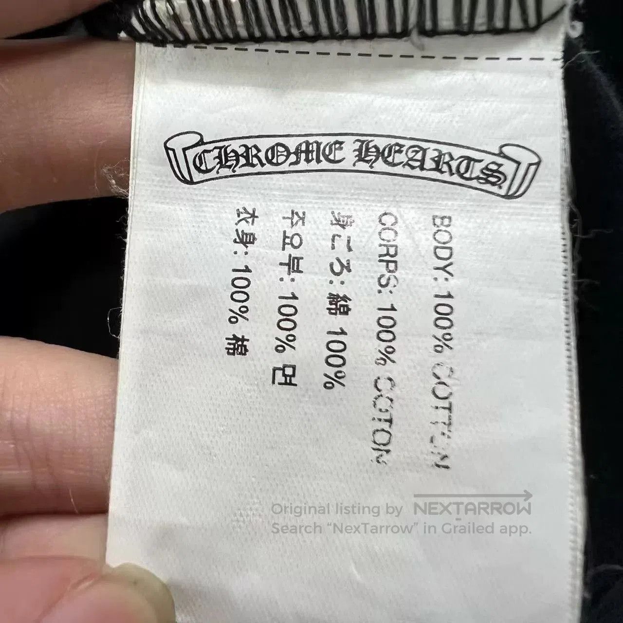 Chrome Hearts Chrome Hearts Short Sleeve T. Size US M / EU 48-50 / 2 - 4 Thumbnail