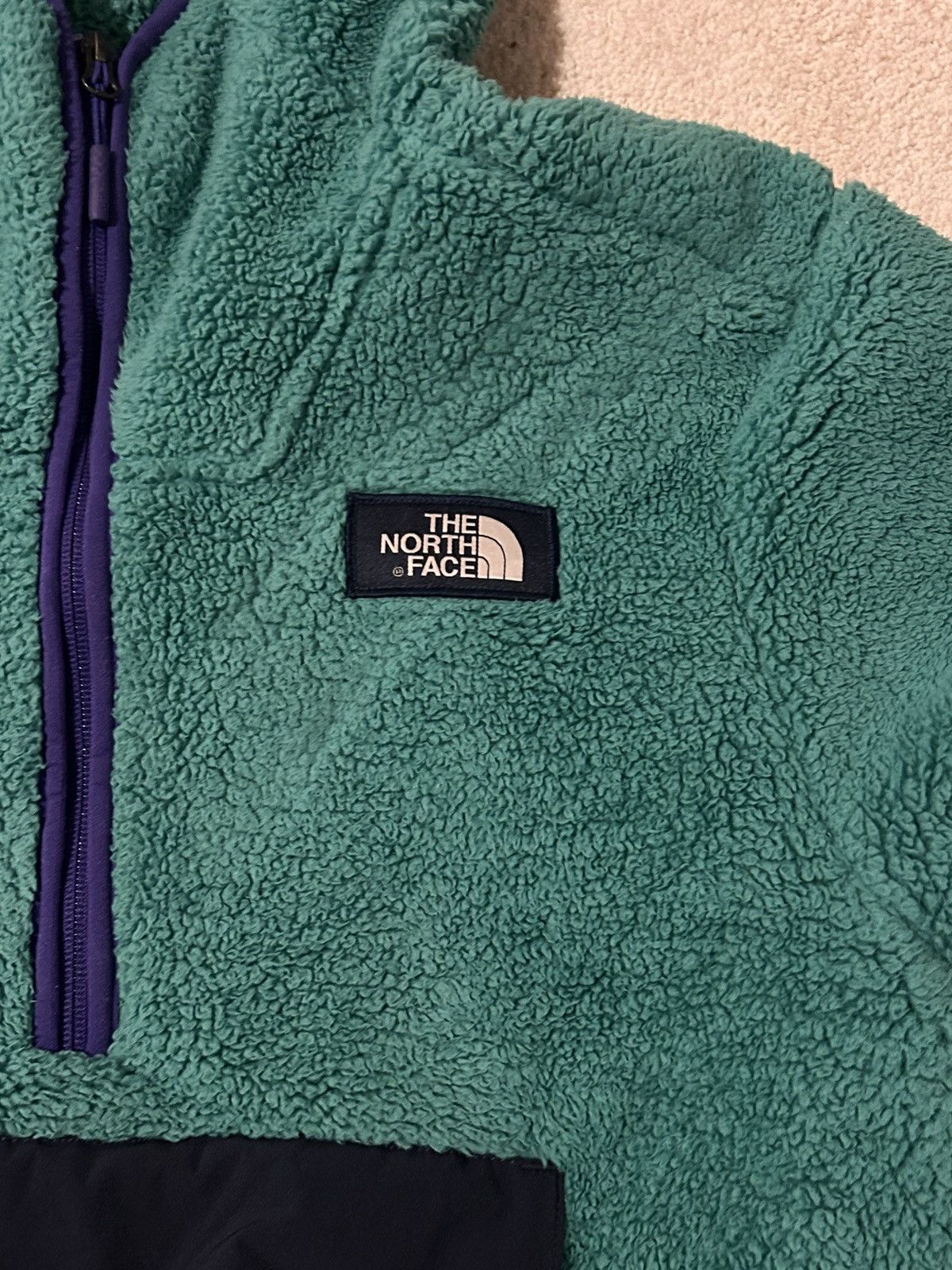 The North Face The North Face Campshire Vintage Sherpa Fleece Hoodie sz L Size US L / EU 52-54 / 3 - 6 Thumbnail