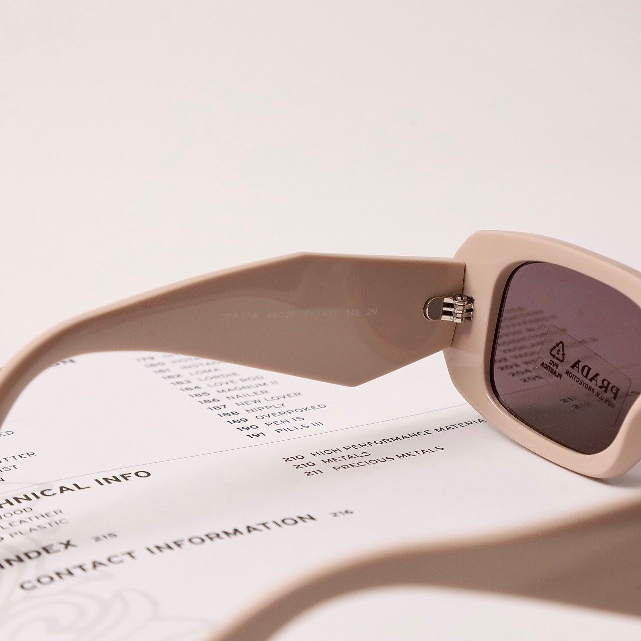 Prada PRADA 0PR 17WS SUNGLASSES Size ONE SIZE - 4 Thumbnail