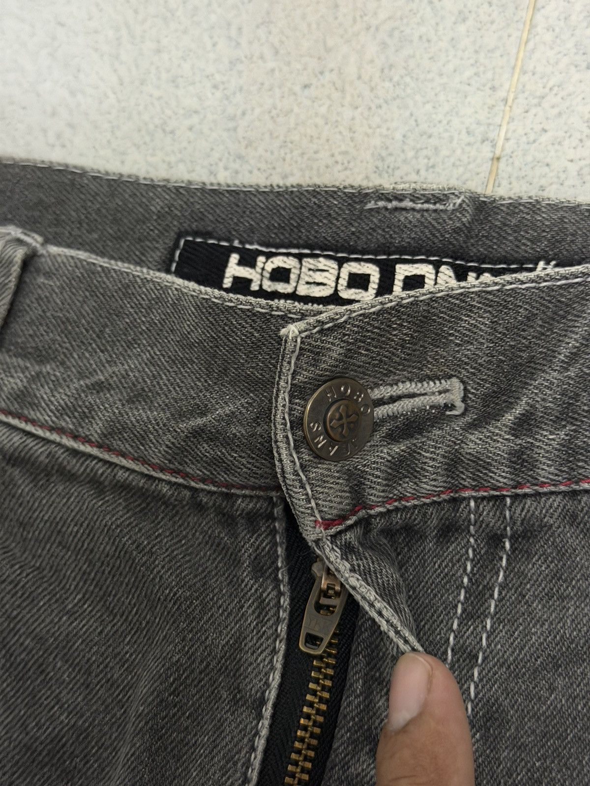Hobo Vintage Hobo Baggy Cargo Denim Jeans Size US 32 / EU 48 - 5 Thumbnail