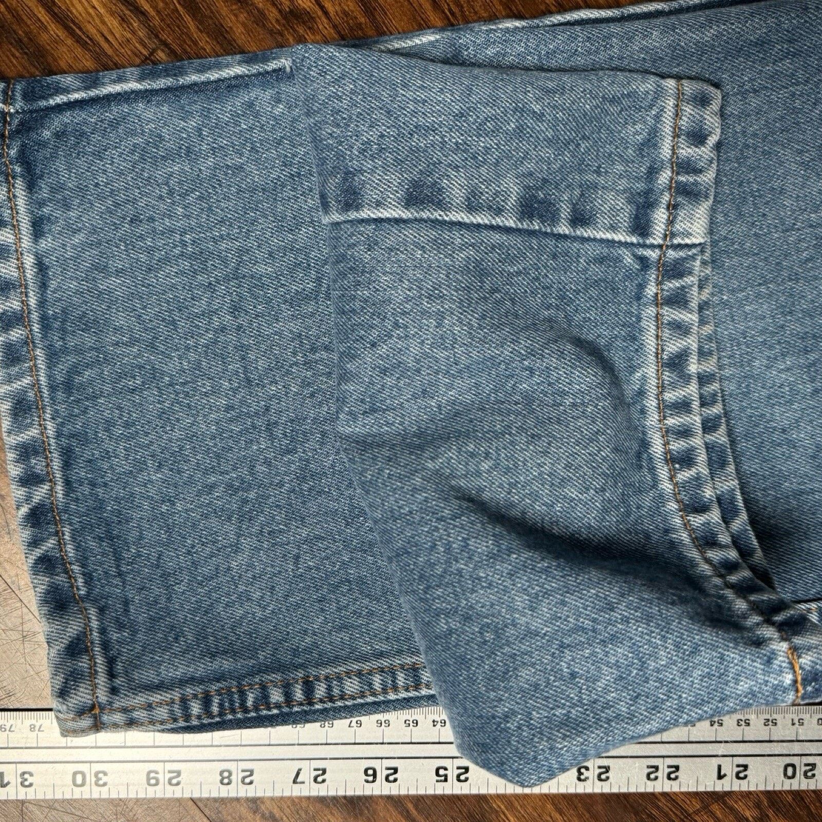Levi's VTG Levi's 505 Jeans Mens 38x30 Red Tab Blue Light Wash Size US 38 / EU 54 - 6 Thumbnail