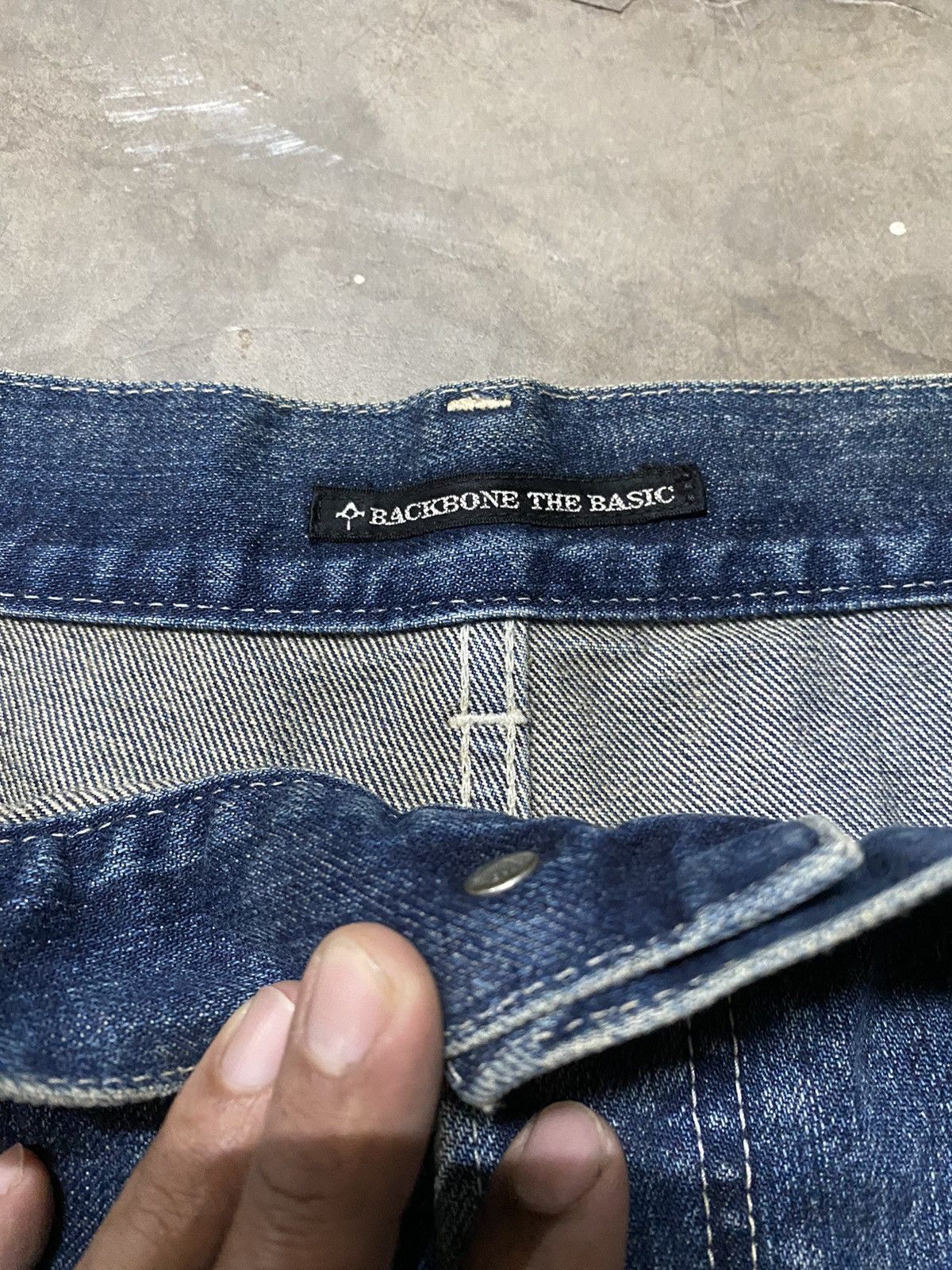 Japanese Brand Flare Jeans Japan Spirit Denim 10SDP41 Size US 34 / EU 50 - 8 Thumbnail