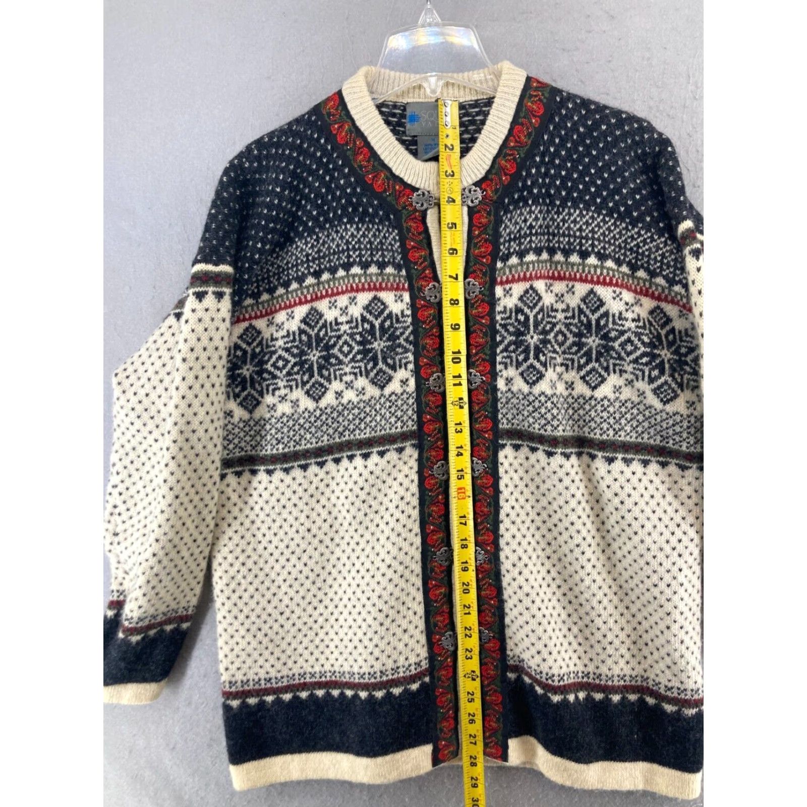 Vintage VINTAGE Squaw Valley Cardigan Womens Medium Wool Size M / US 6-8 / IT 42-44 - 3 Thumbnail
