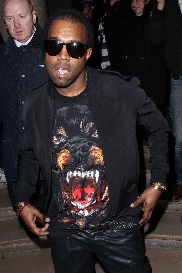 Givenchy GIVENCHY Rottweiler Stars & Chain Cashmere Scarf wool Kanye Size ONE SIZE - 2 Thumbnail