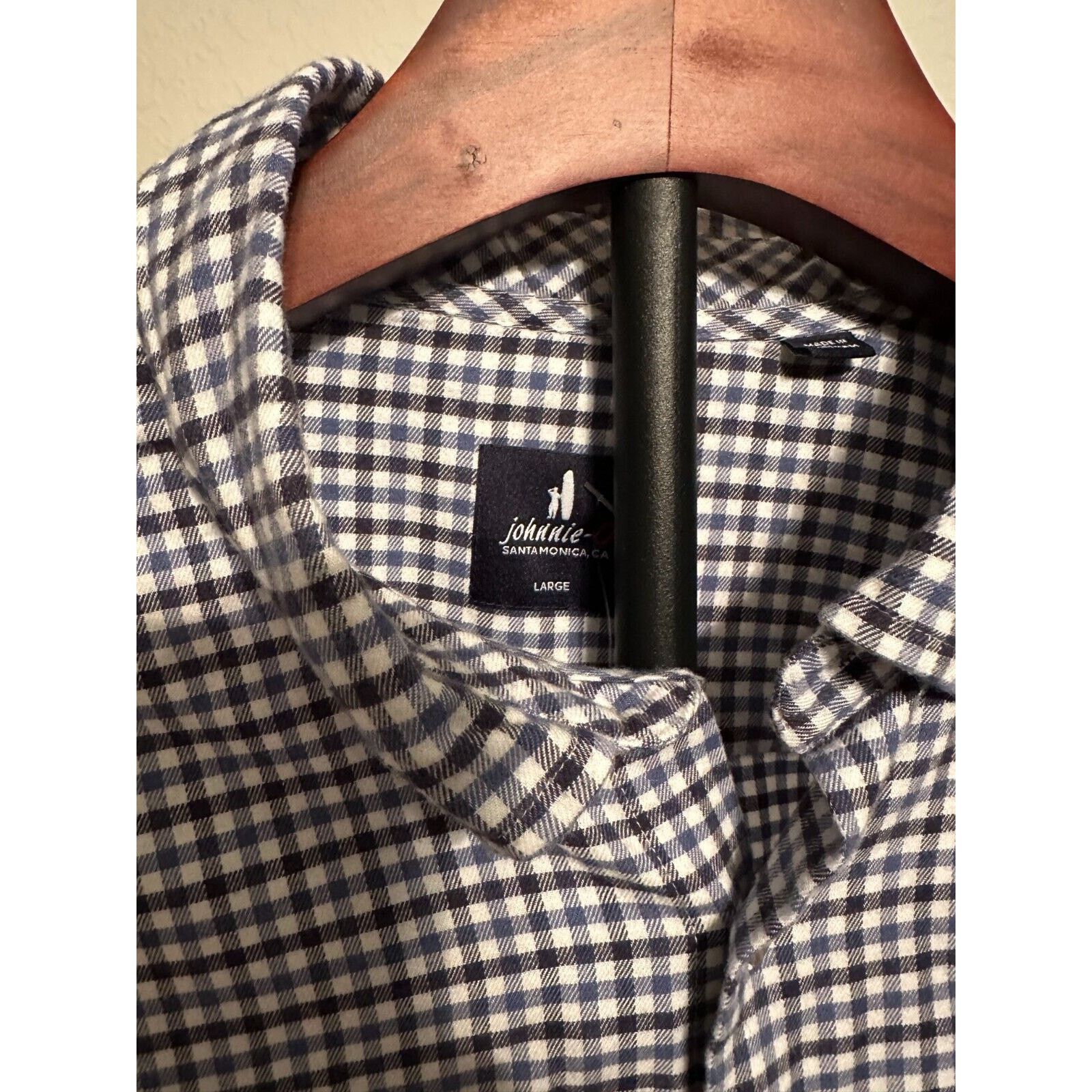 johnnie-O Jonnie-O Classic Fit Checkered Button Down Shirt Size Large Size US L / EU 52-54 / 3 - 6 Thumbnail