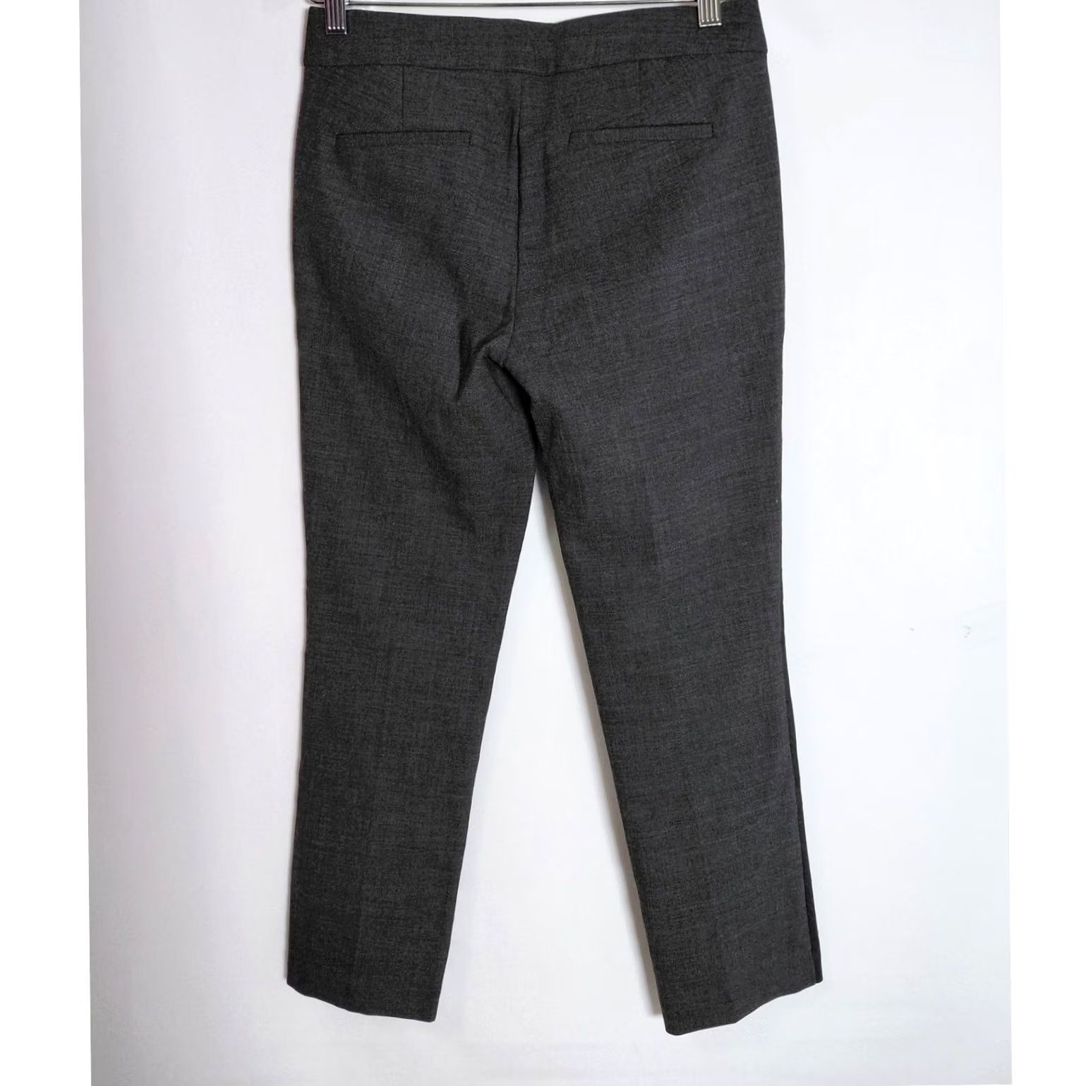 J.Crew J.CREW Campbell Wool Blend Pants Gray Women Solid Slim Size 00 Dress Pants Workwear Straight 00 Wool Blend ZIP Closure Size 24" / US 00 / IT 34 - 2 Thumbnail