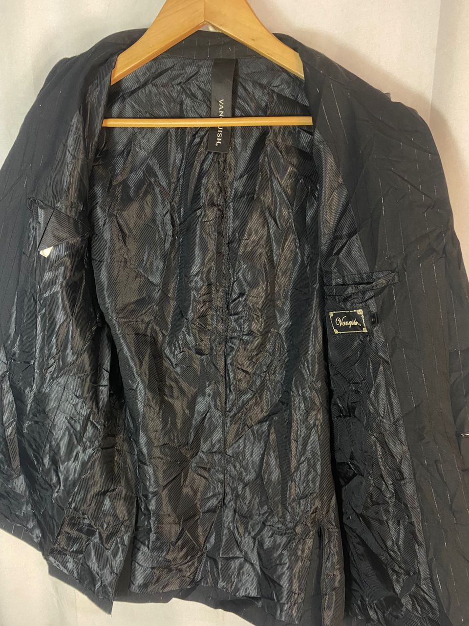 Designer × Vanquish Vanquish stripe blazer jacket Size US S / EU 44-46 / 1 - 10 Thumbnail