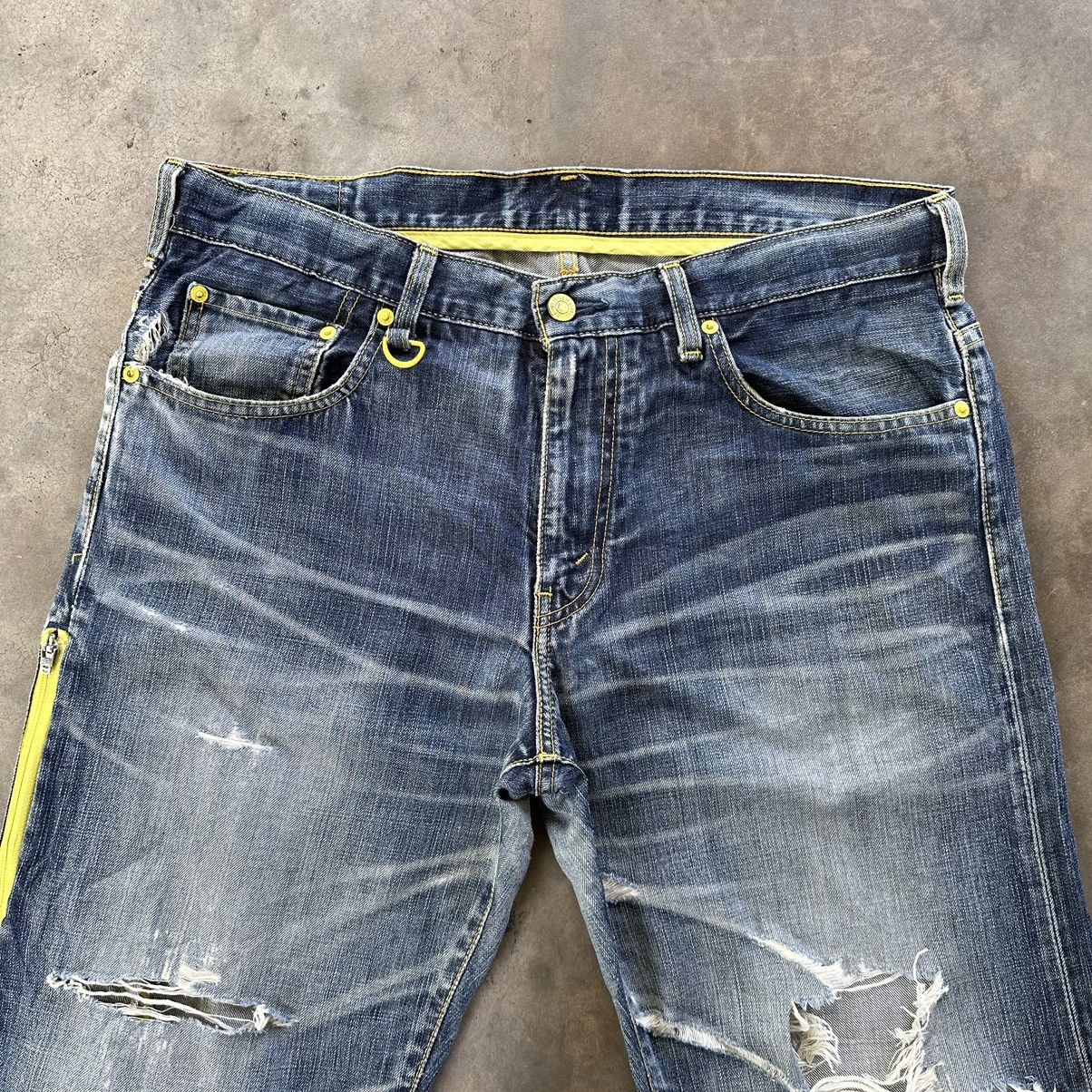 Japanese Brand Vintage Levi’s 503 Packable Distressed Faded Denim Jean Size US 36 / EU 52 - 3 Thumbnail