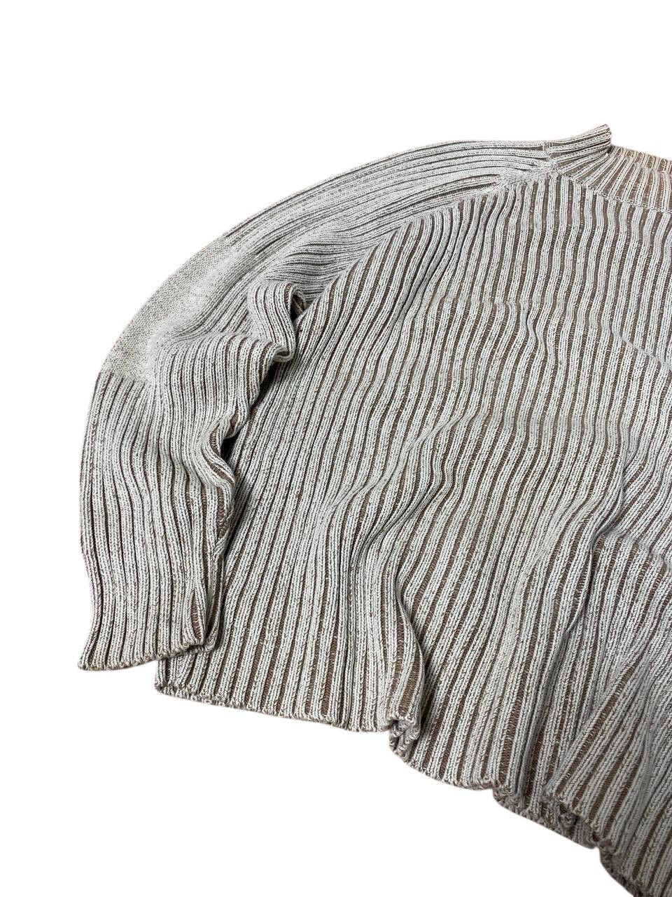 Japanese Brand DIESEL style! Knit Japanese Distressed Sweater Size US L / EU 52-54 / 3 - 7 Thumbnail
