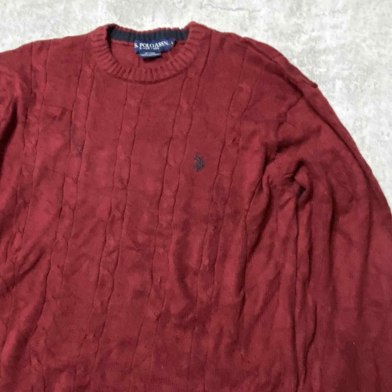 Other Burgundy Polo Ralph Lauren sweater Size US L / EU 52-54 / 3 - 2 Thumbnail