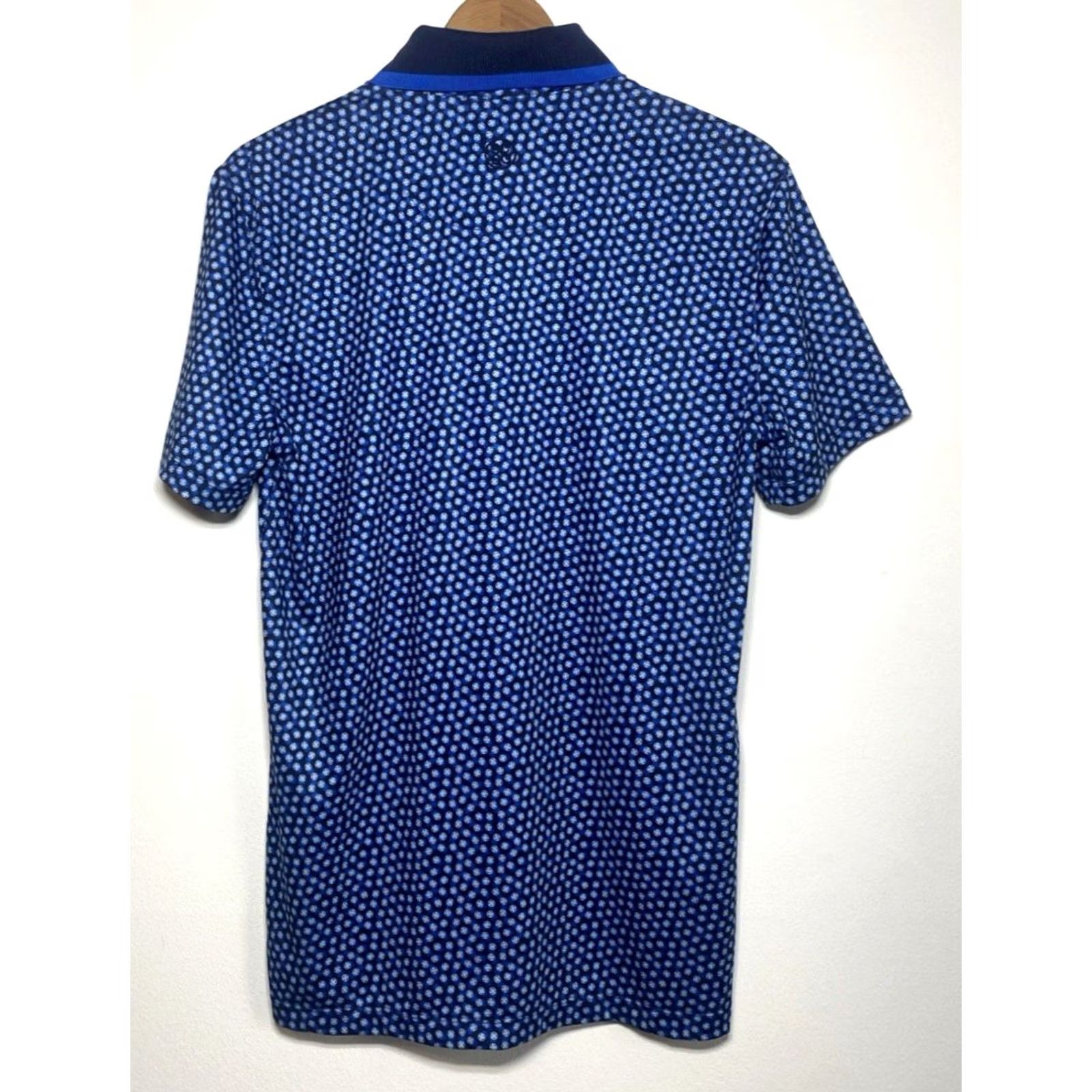 G/FORE Men's G/Fore Golf Polo Shirt Logo All Over Print Sz S Size US S / EU 44-46 / 1 - 2 Thumbnail