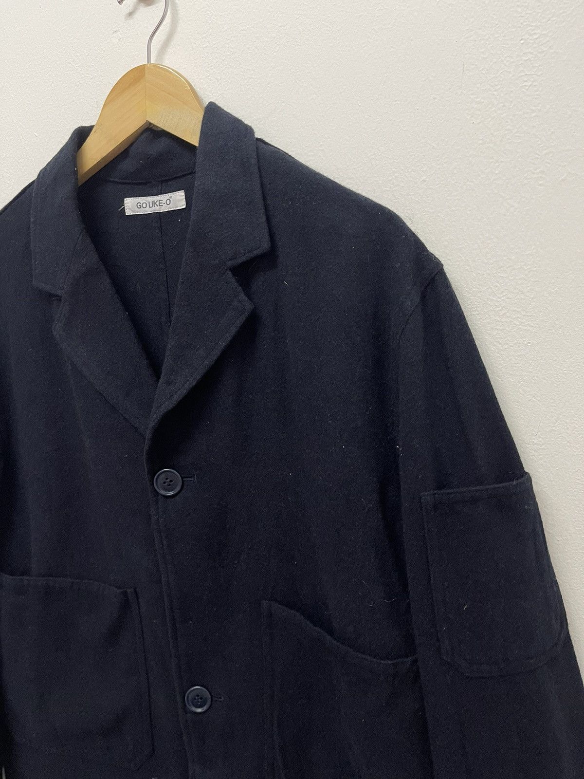 Yohji Yamamoto RARE🔥Vintage GO LIKE 0 Yohji Avant Garde Designer Japan Size US M / EU 48-50 / 2 - 2 Thumbnail