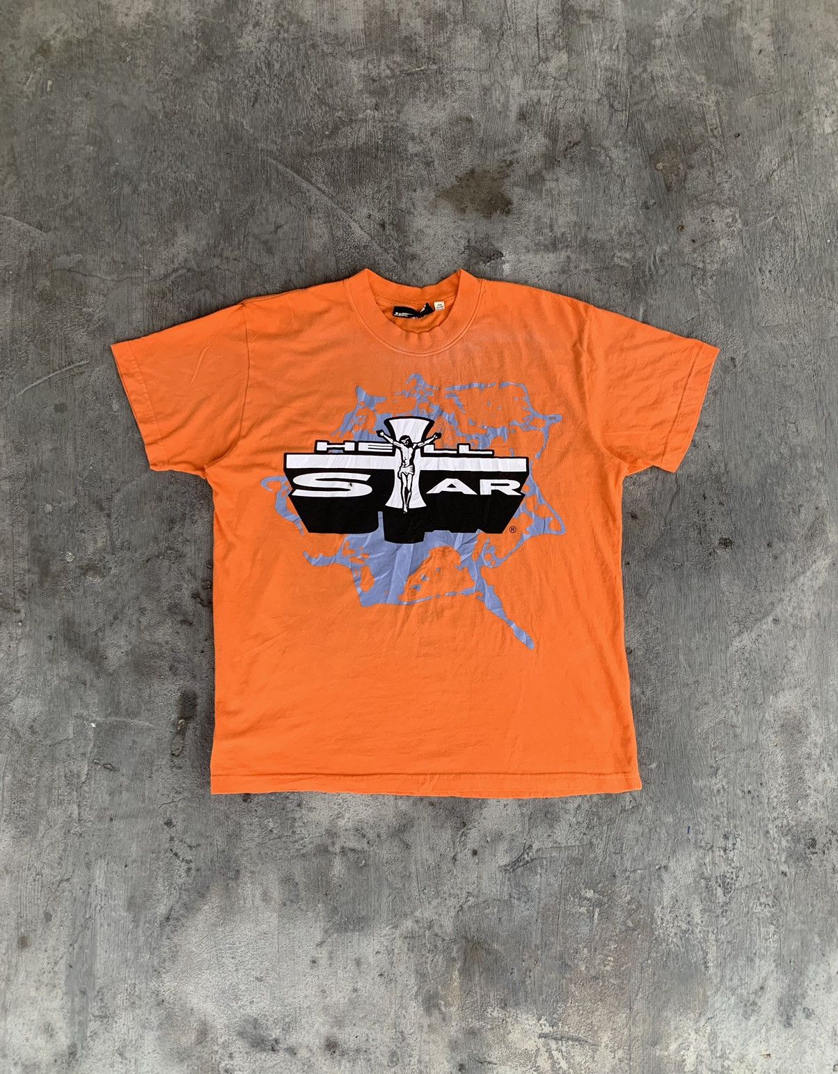 HELLSTAR Hellstar Studios Jesus Path To Paradise Orange T-Shirt Size US S / EU 44-46 / 1 - 1 Thumbnail