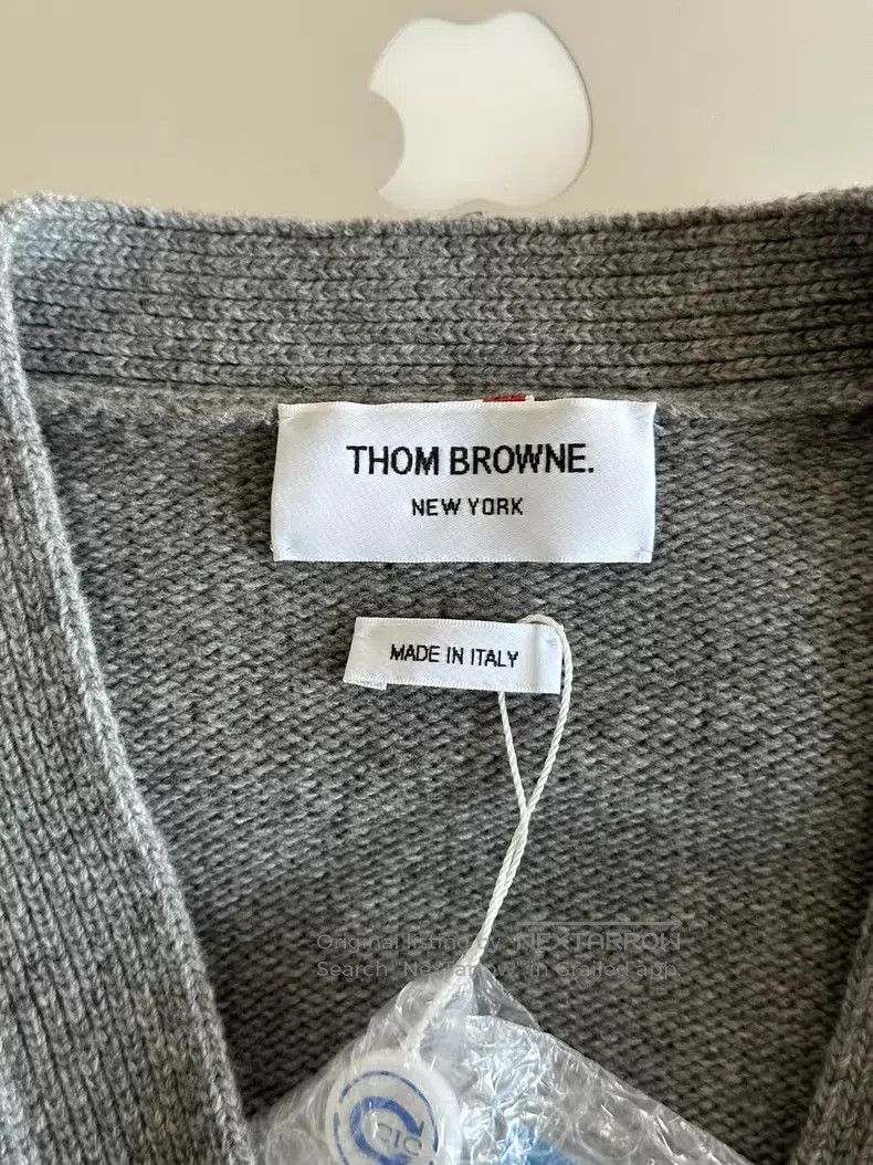 Thom Browne Thom Browne Nautical wool cardigan Size US XXS / EU 40 - 4 Thumbnail