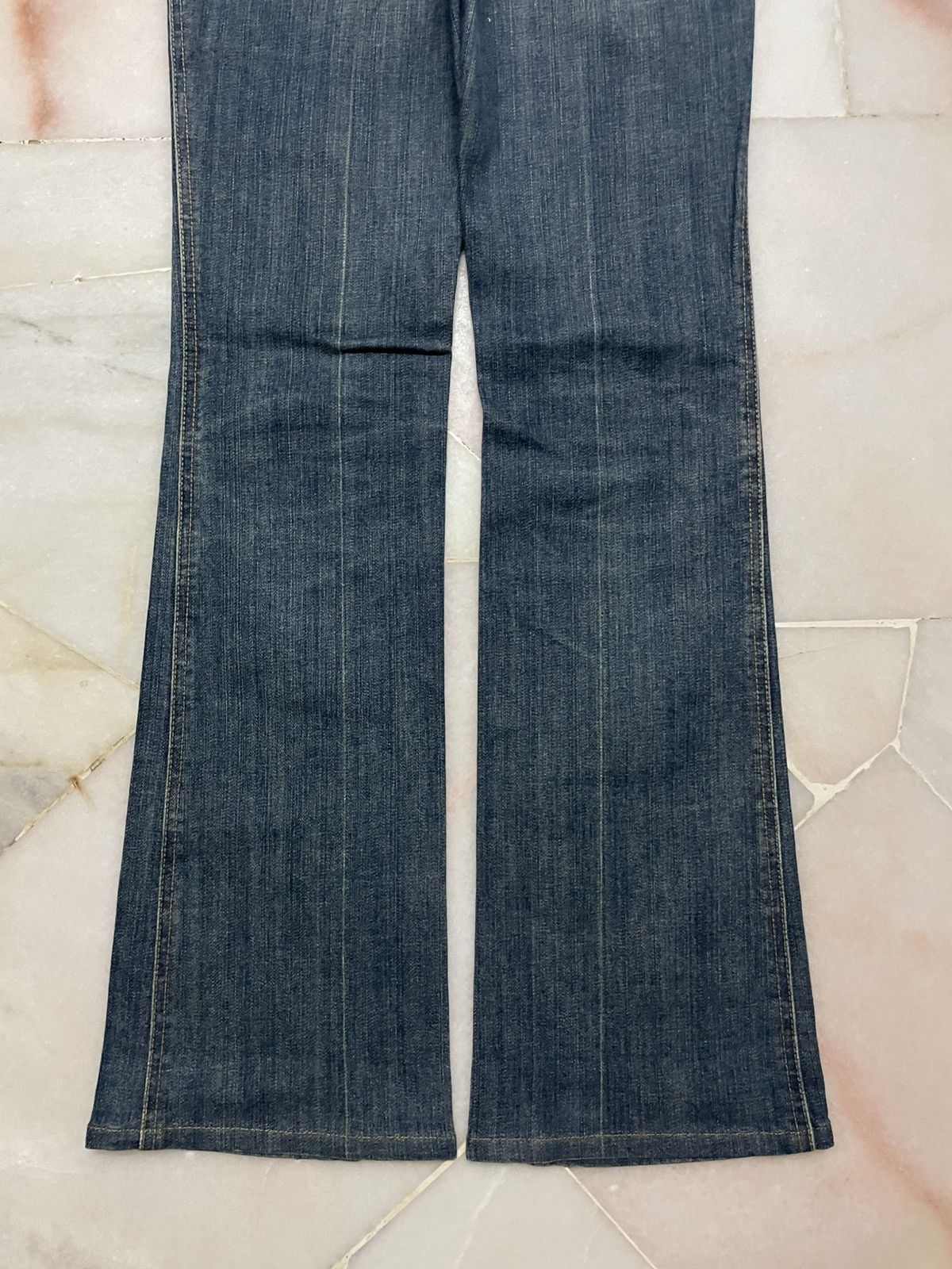 Vintage 💥Flared💥Vintage 90’S Ralph Lauren Mud-Wash Bootcut Classic Size 28" / US 6 / IT 42 - 17 Thumbnail