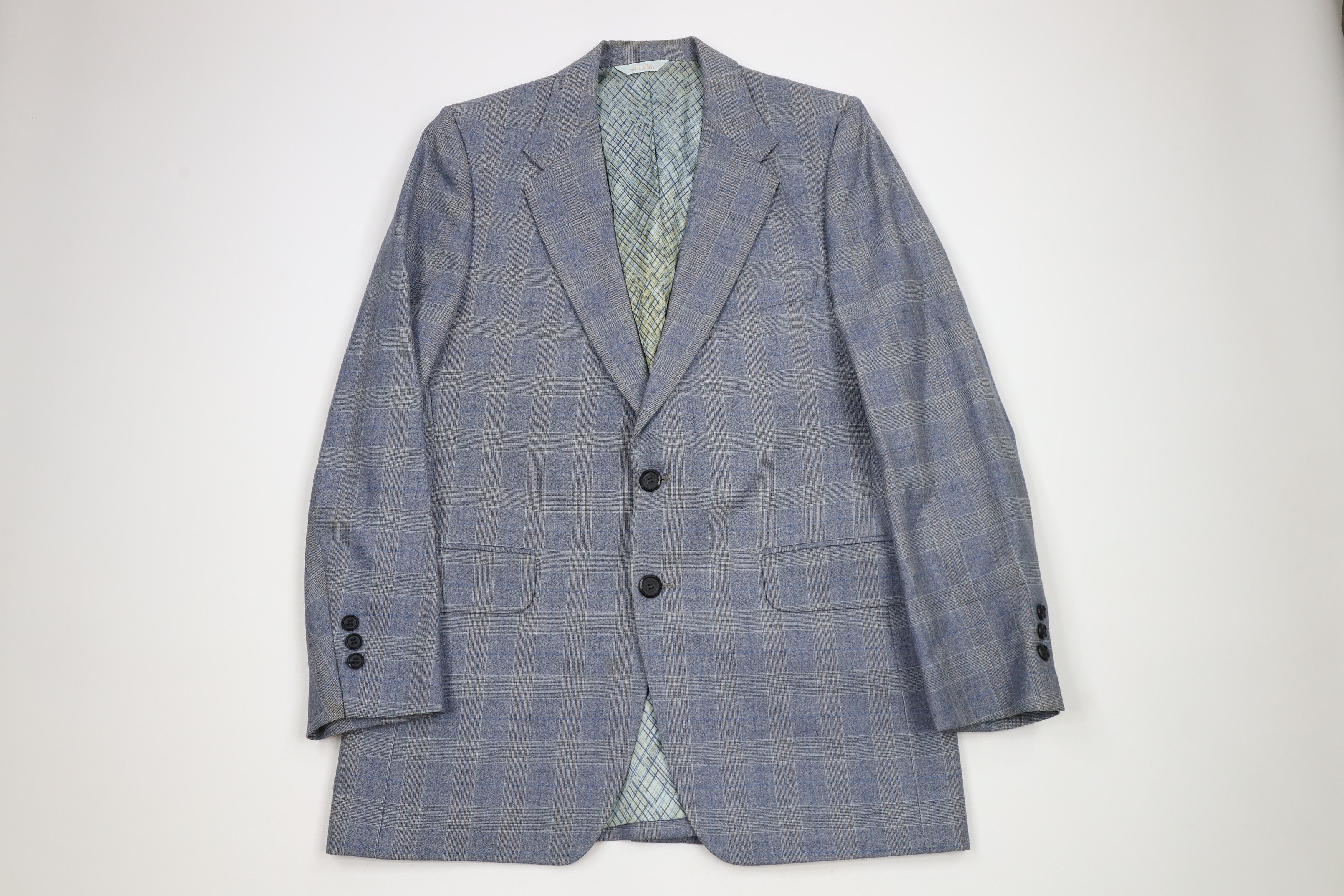 Vintage Vintage 70s Streetwear Distressed Wool Blend 3 Piece Suit Size 40R - 4 Thumbnail