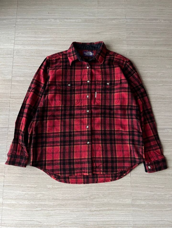 The North Face The Northe Face x Nanamica Purple Label Flannel Size US L / EU 52-54 / 3 - 1 Thumbnail