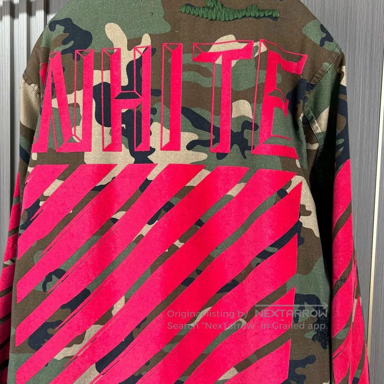 Off-White Off-White Camouflage Ribbon Jacket. Size US S / EU 44-46 / 1 - 5 Thumbnail
