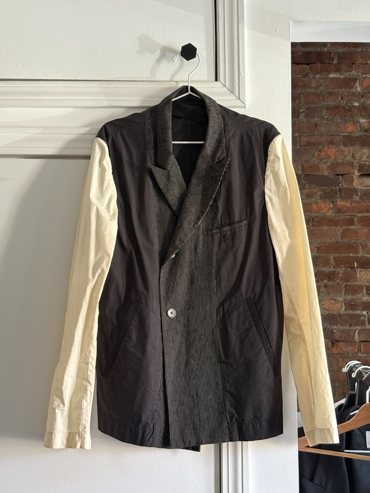 Ann Demeulemeester Vintage Striped Suit Size 40R - 1 Thumbnail