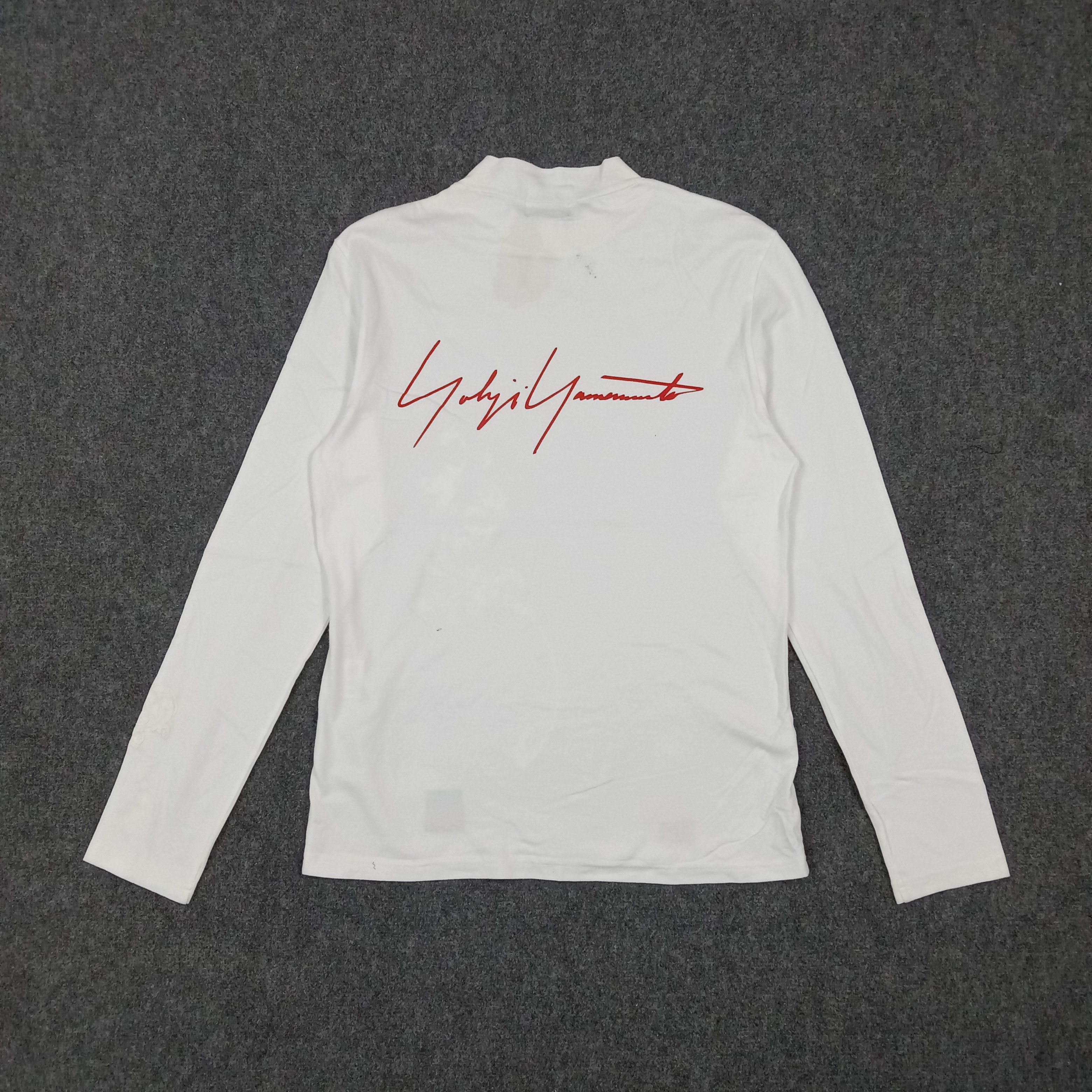 Yohji Yamamoto Yohji Yamamoto A.A.R Custom Red Logo Tshirt C276N42 Size US M / EU 48-50 / 2 - 1 Thumbnail
