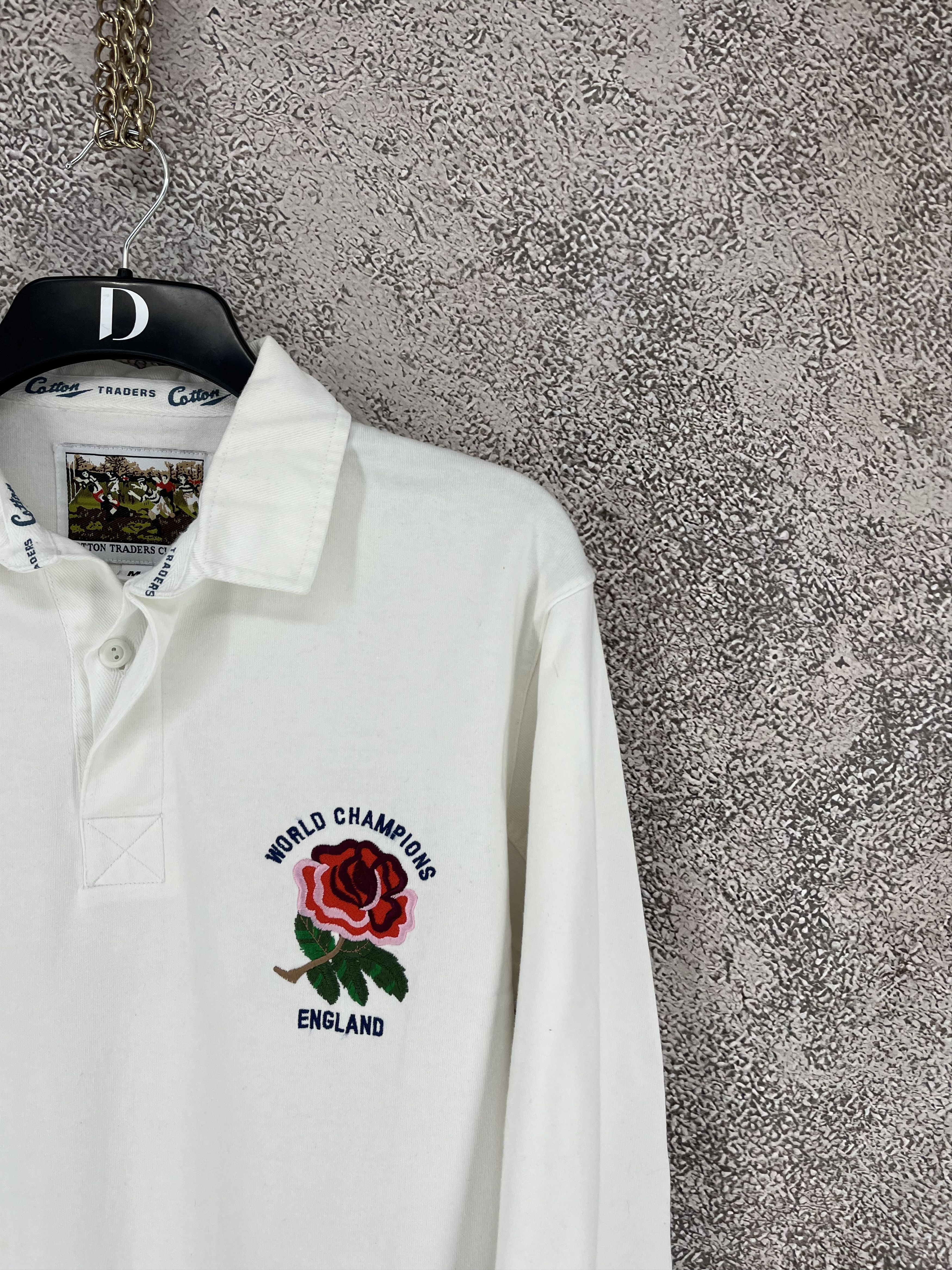 Cotton Traders England Rugby Union 1991 1992 Cotton Traders home jersey Size US M / EU 48-50 / 2 - 4 Thumbnail