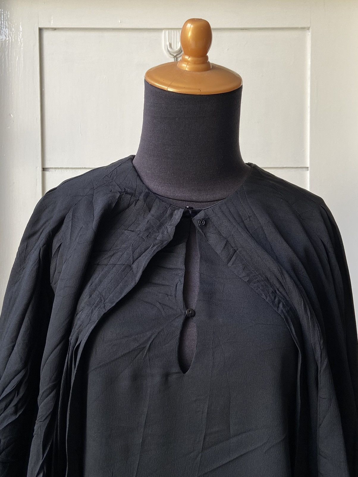 Lanvin LANVIN Black Midi Dress Size S / US 4 / IT 40 - 19 Thumbnail