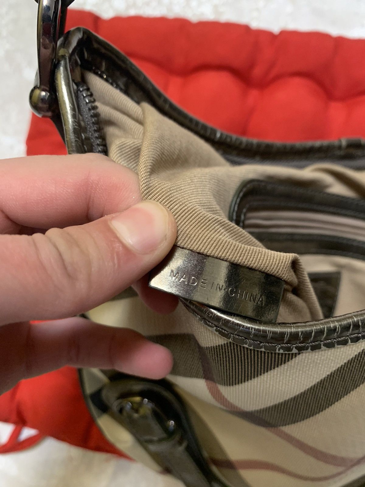 Burberry Burberry Pre-Owned Bag Size ONE SIZE - 14 Thumbnail