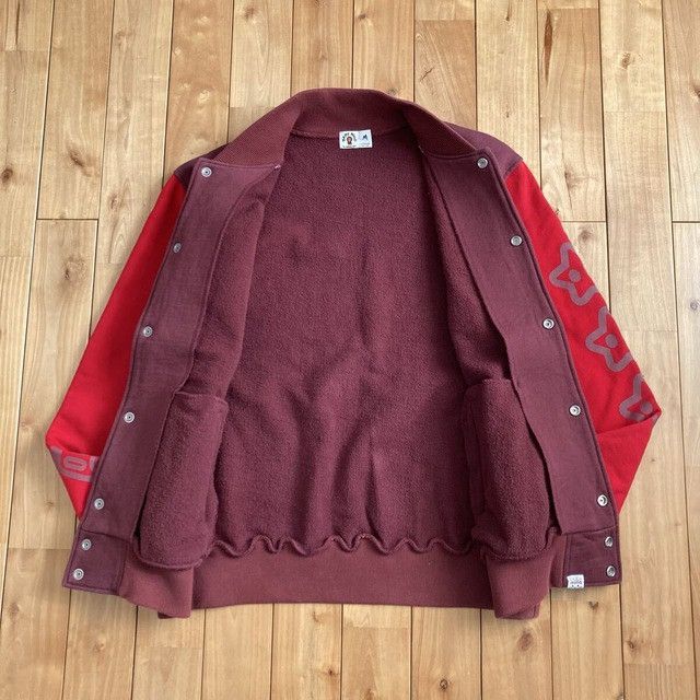 Bape BAPE STA Milo Logo Sweat Varsity Jacket a bathing ape NIGO Size US M / EU 48-50 / 2 - 7 Thumbnail