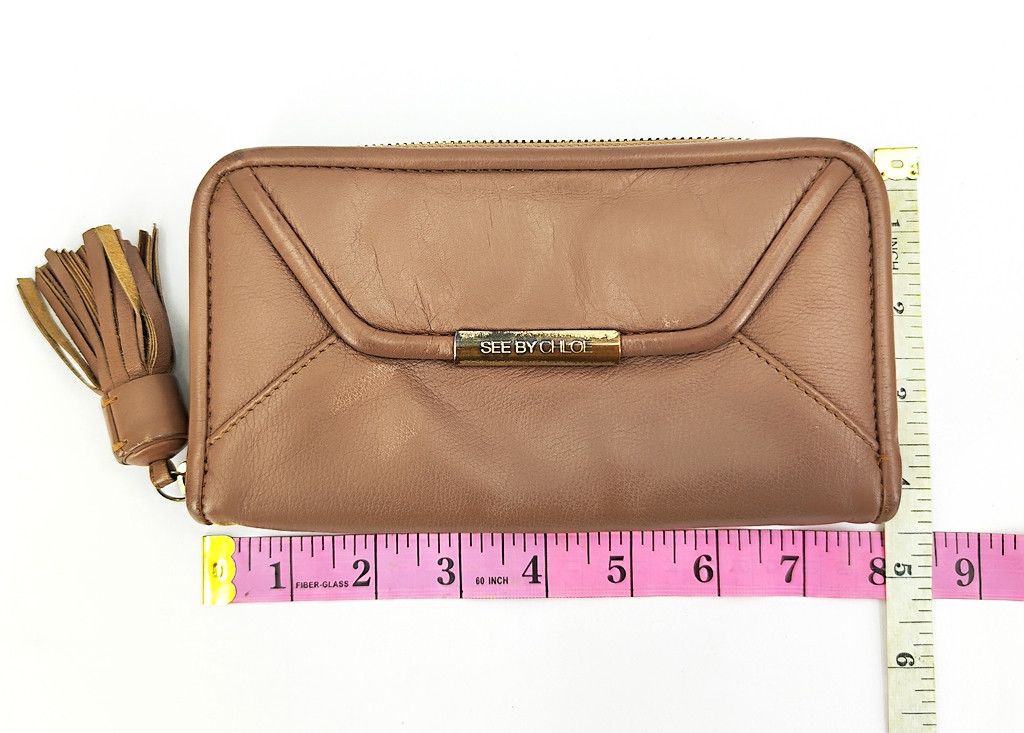 See by Chloe SEE BY CHLOE full leather brown fringe zip wallet Size ONE SIZE - 12 Thumbnail