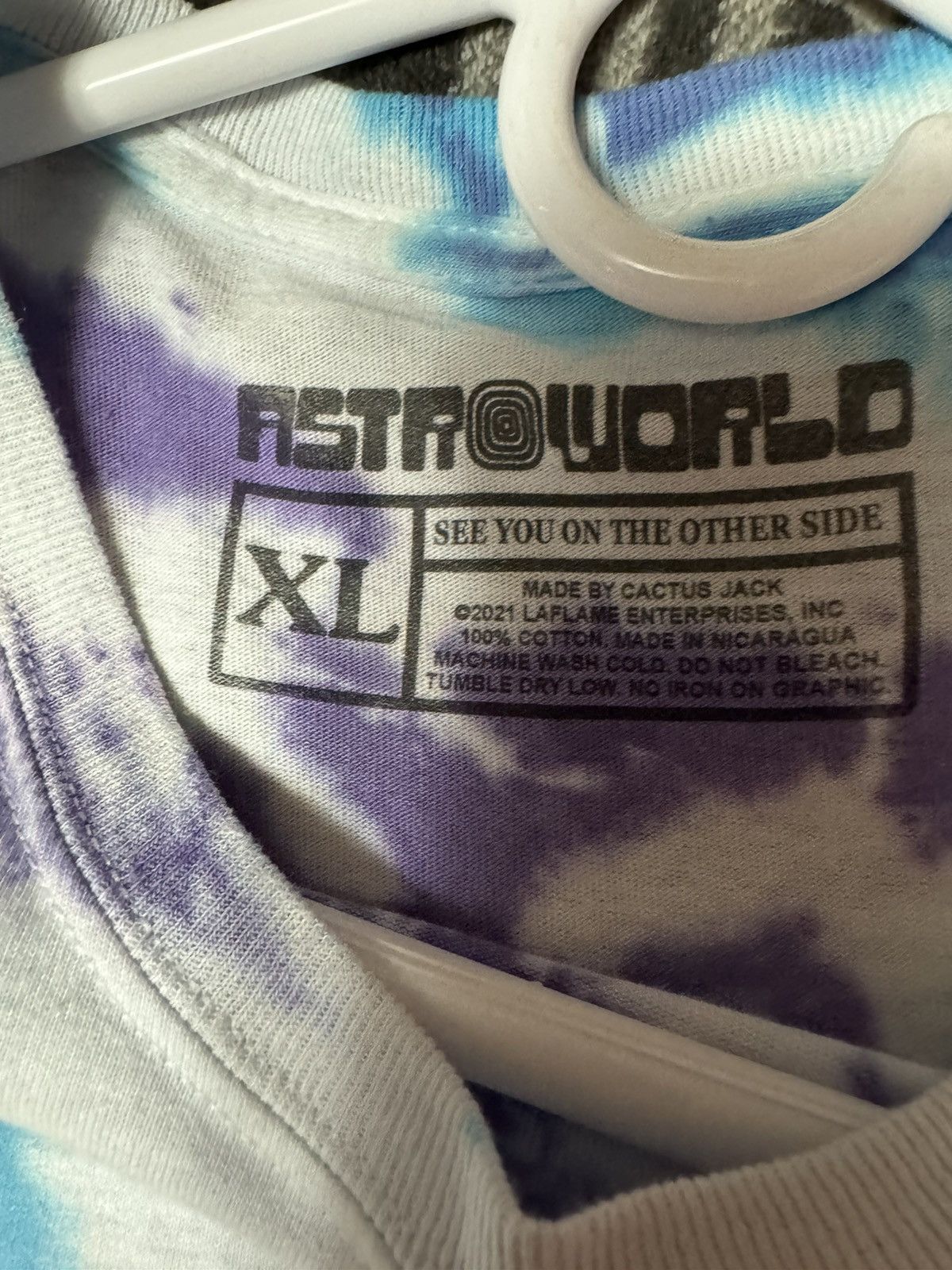 Travis Scott Travis Scott Astroworld Festival 2021 Tshirt Size US XL / EU 56 / 4 - 3 Thumbnail
