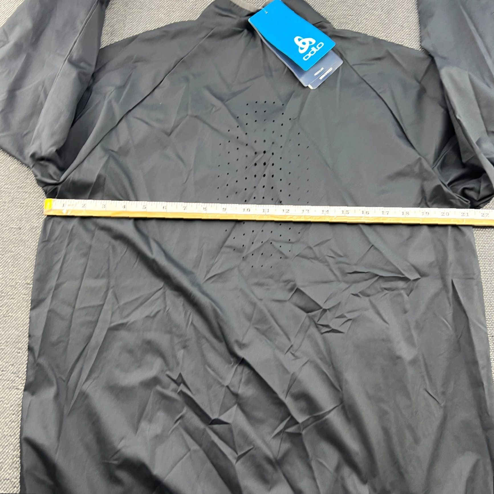 Odlo ODLO Jacket Mens Large Full Zip Cross Country Ski XC Gray Tem Ice Windproof Jacket Size US L / EU 52-54 / 3 - 7 Thumbnail