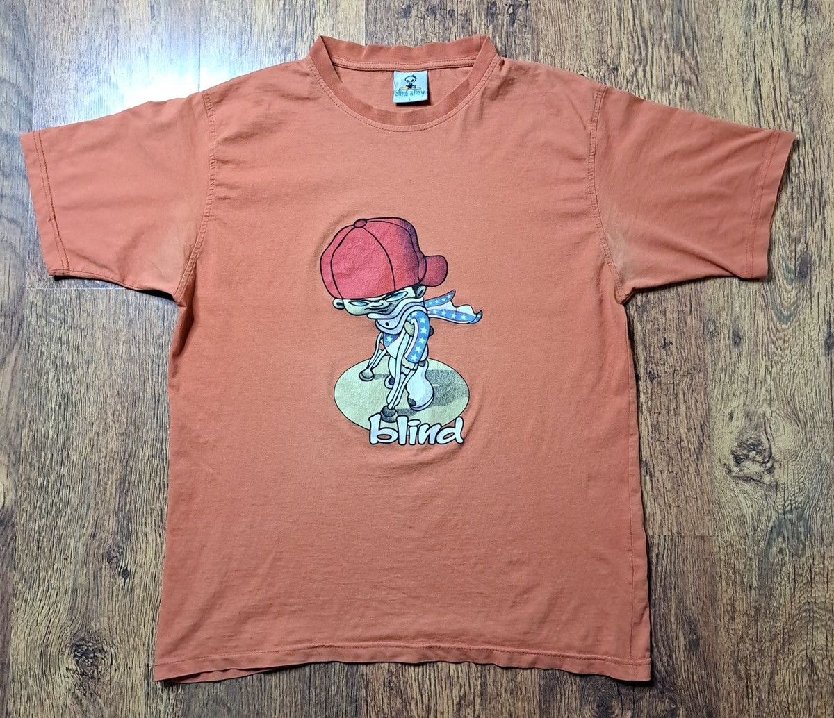 Blind Skateboards BLIND x ALLEY x SKATEBOARDS x Vintage T-Shirt Size US L / EU 52-54 / 3 - 1 Thumbnail