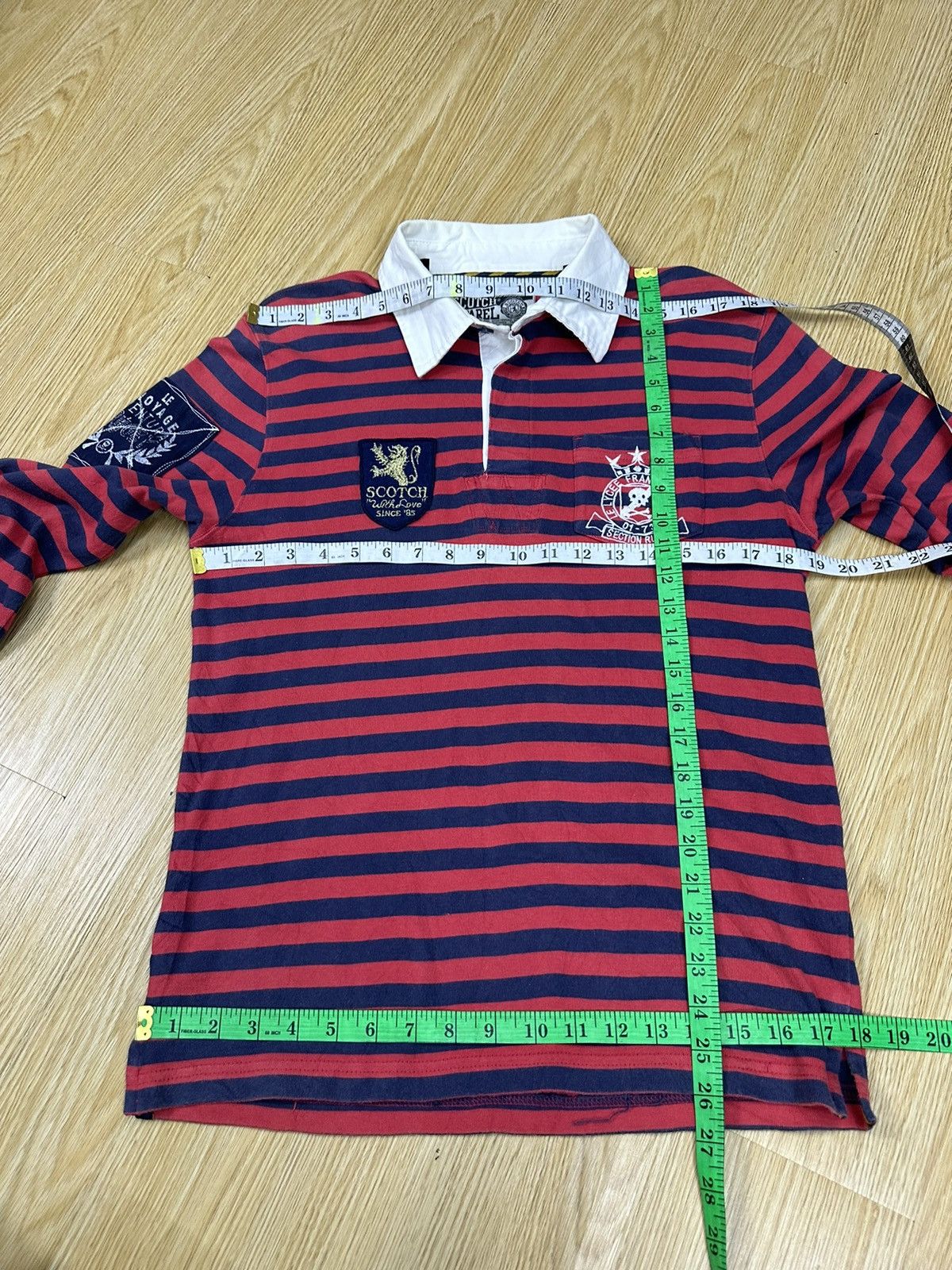 Scotch & Soda Scotch And Soda Rugby Polo Shirt A921 Size US S / EU 44-46 / 1 - 8 Thumbnail