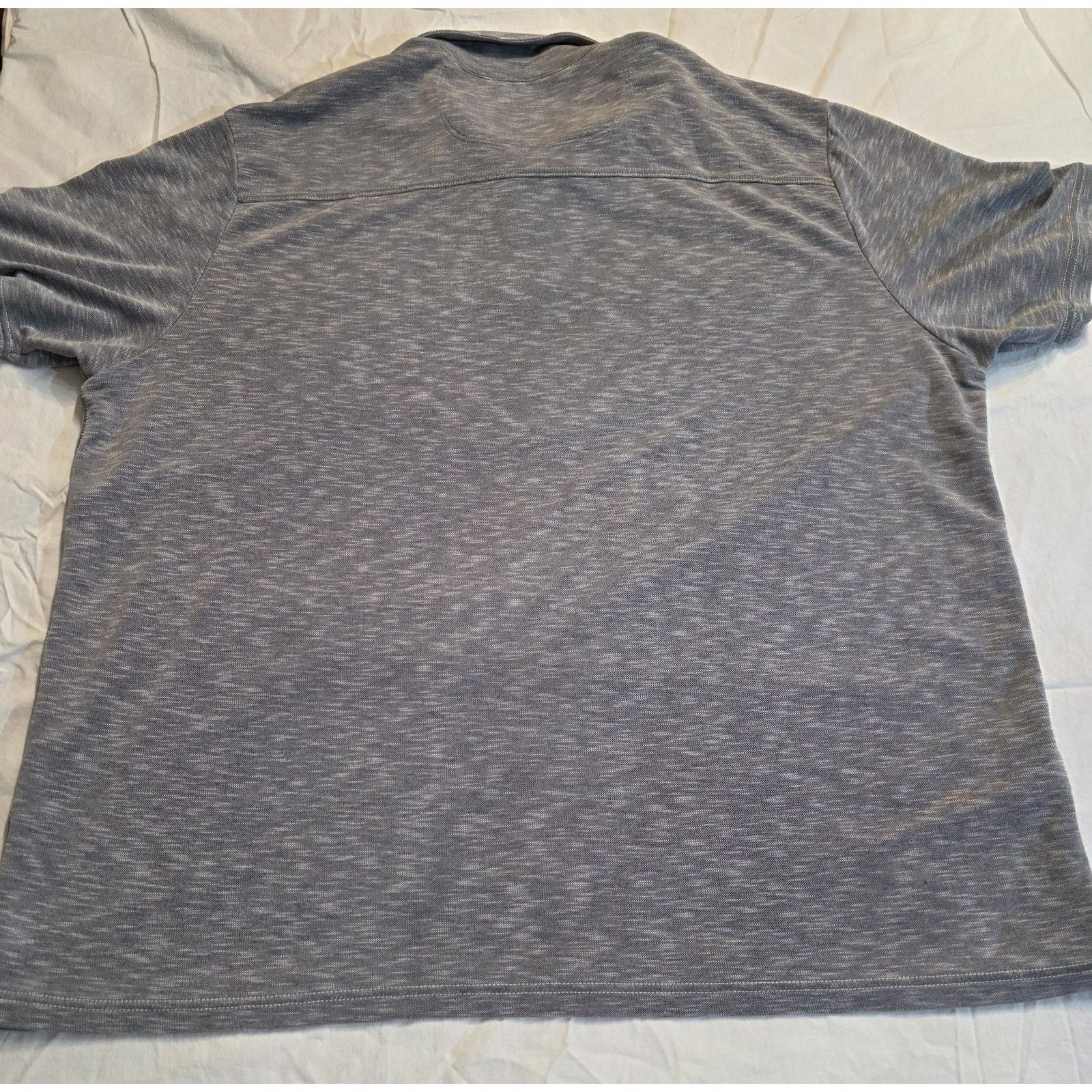 Tommy Bahama Tommy Bahama Men's Size 3XL 3 Button Dark Grey Golf Shirt Size US XXL / EU 58 / 5 - 4 Thumbnail