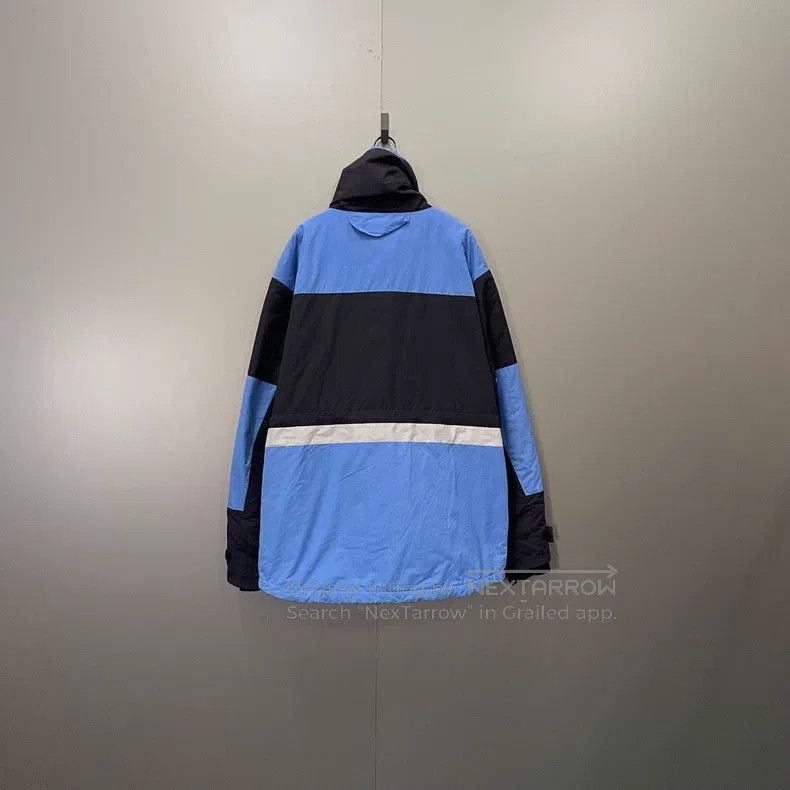 Balenciaga Balenciaga Black and Blue Printed Fleece Jacket Size US XS / EU 42 / 0 - 2 Thumbnail