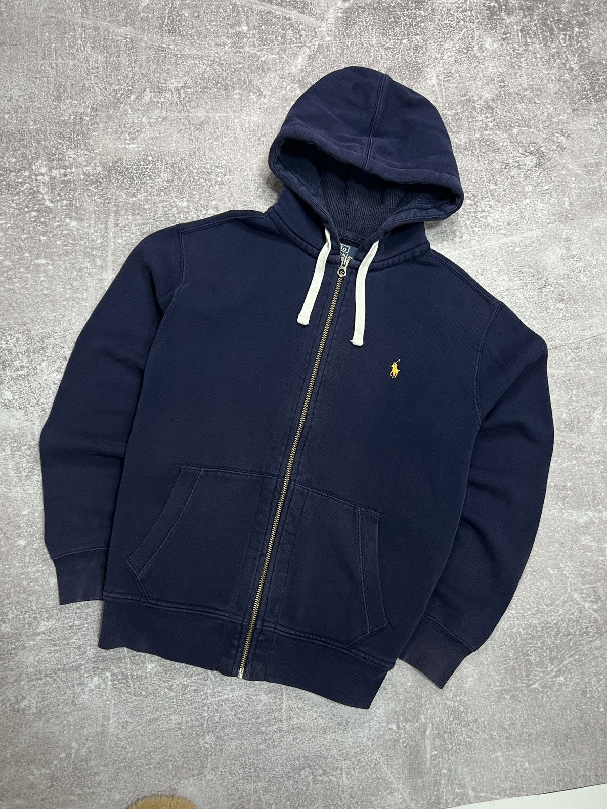 Polo Ralph Lauren Vintage Polo Ralph Lauren Zip UP Hoodie Y2K Size US XL / EU 56 / 4 - 1 Thumbnail